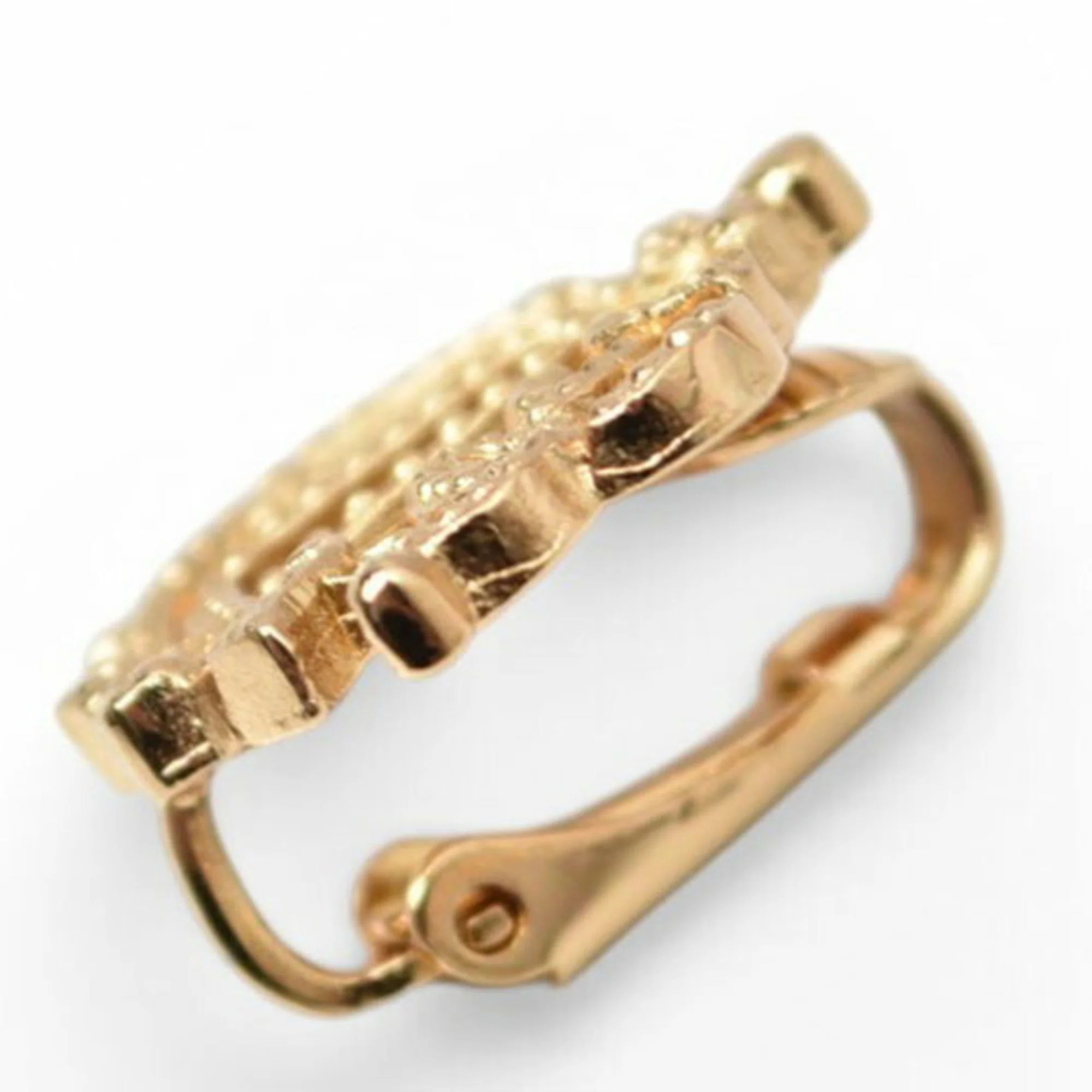 Earrings Gold-Tone Metal - Image 3