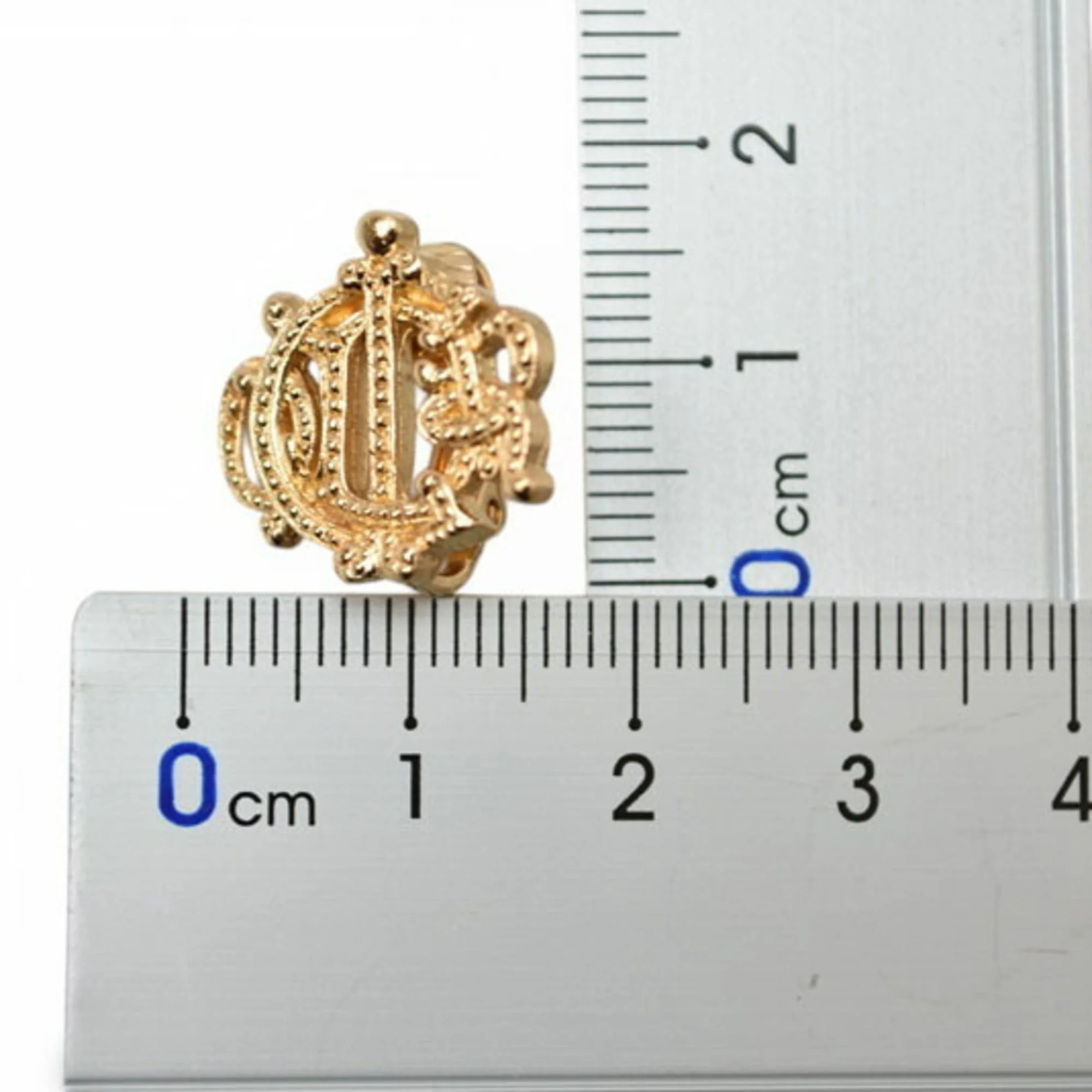 Earrings Gold-Tone Metal - Image 6
