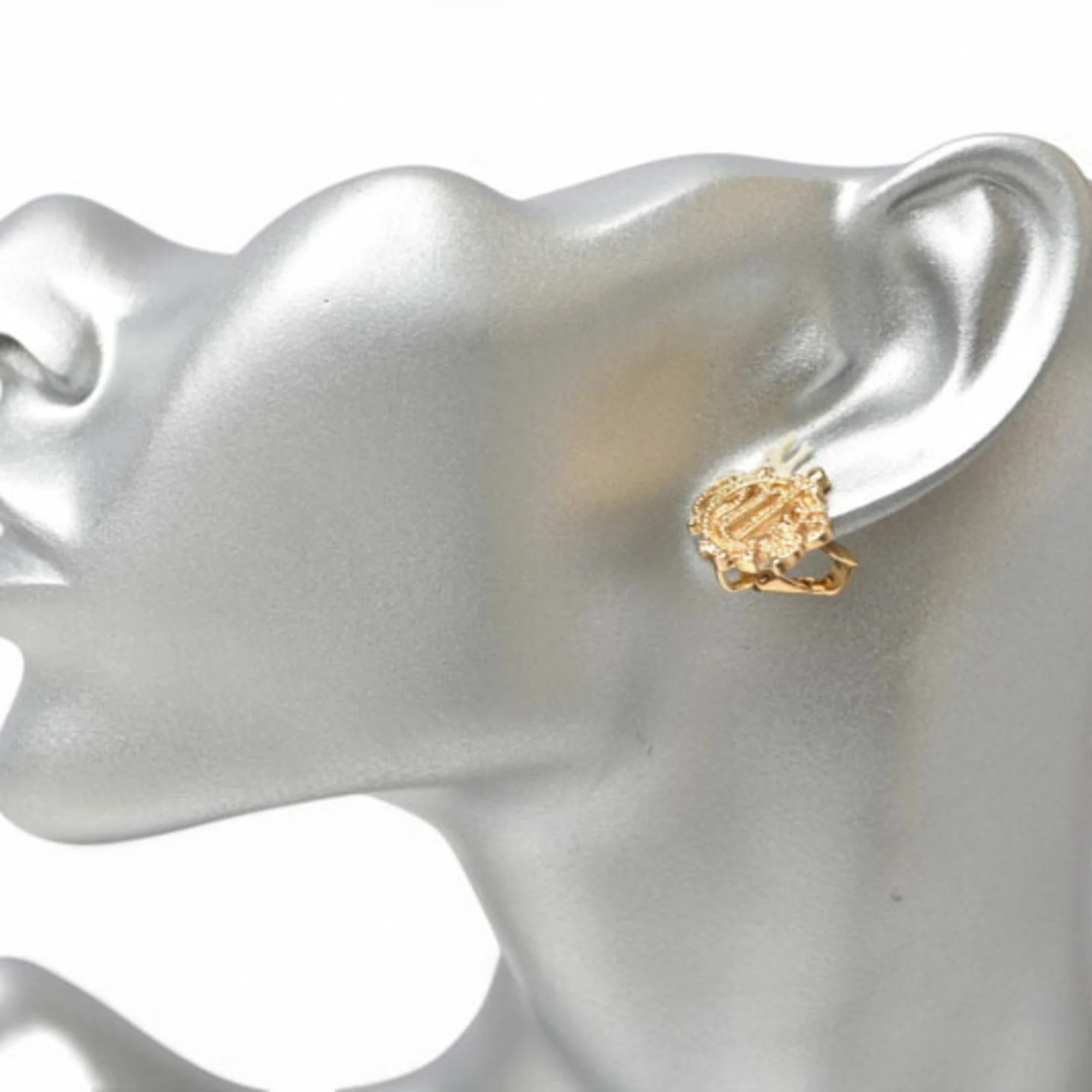 Earrings Gold-Tone Metal - Image 7