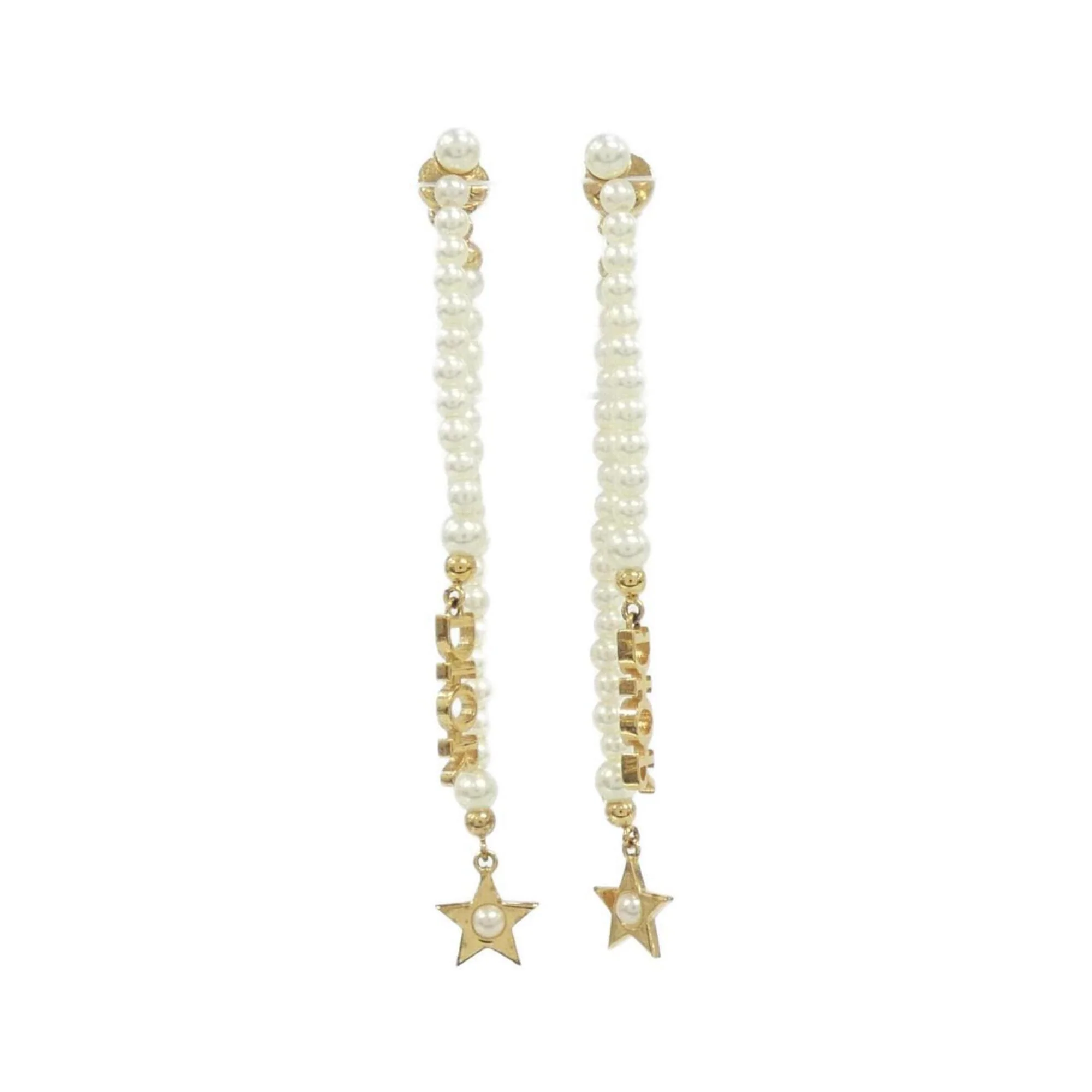 Earrings Gold-Tone Metal
