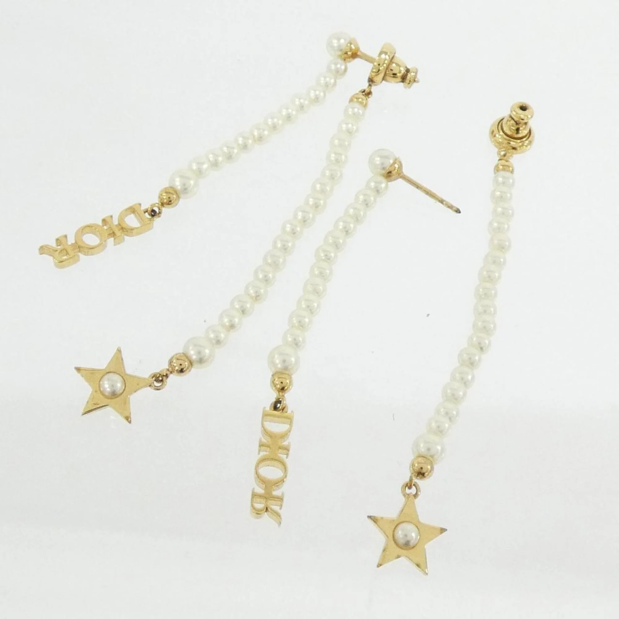 Earrings Gold-Tone Metal - Image 3
