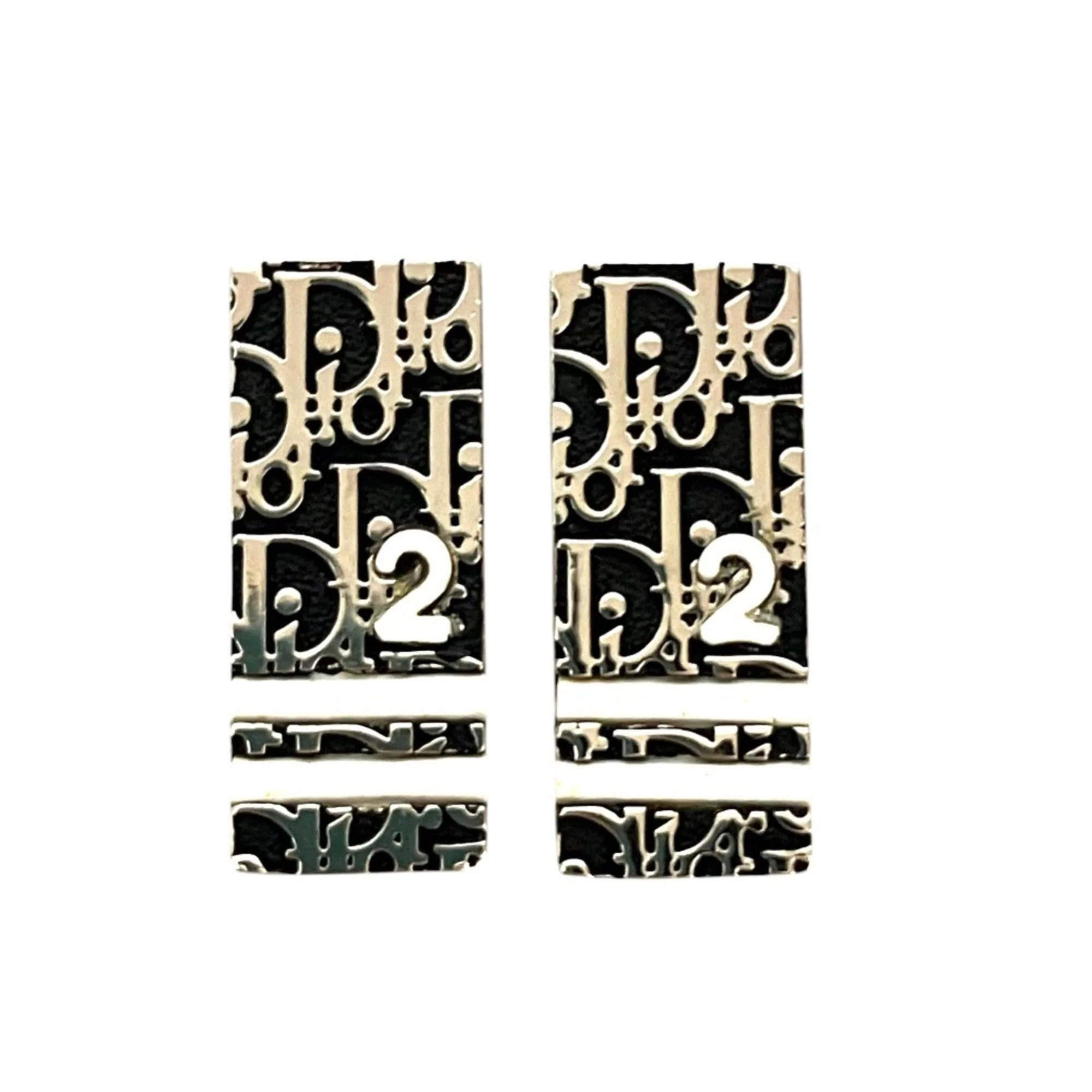 Earrings Silver-Tone Metal