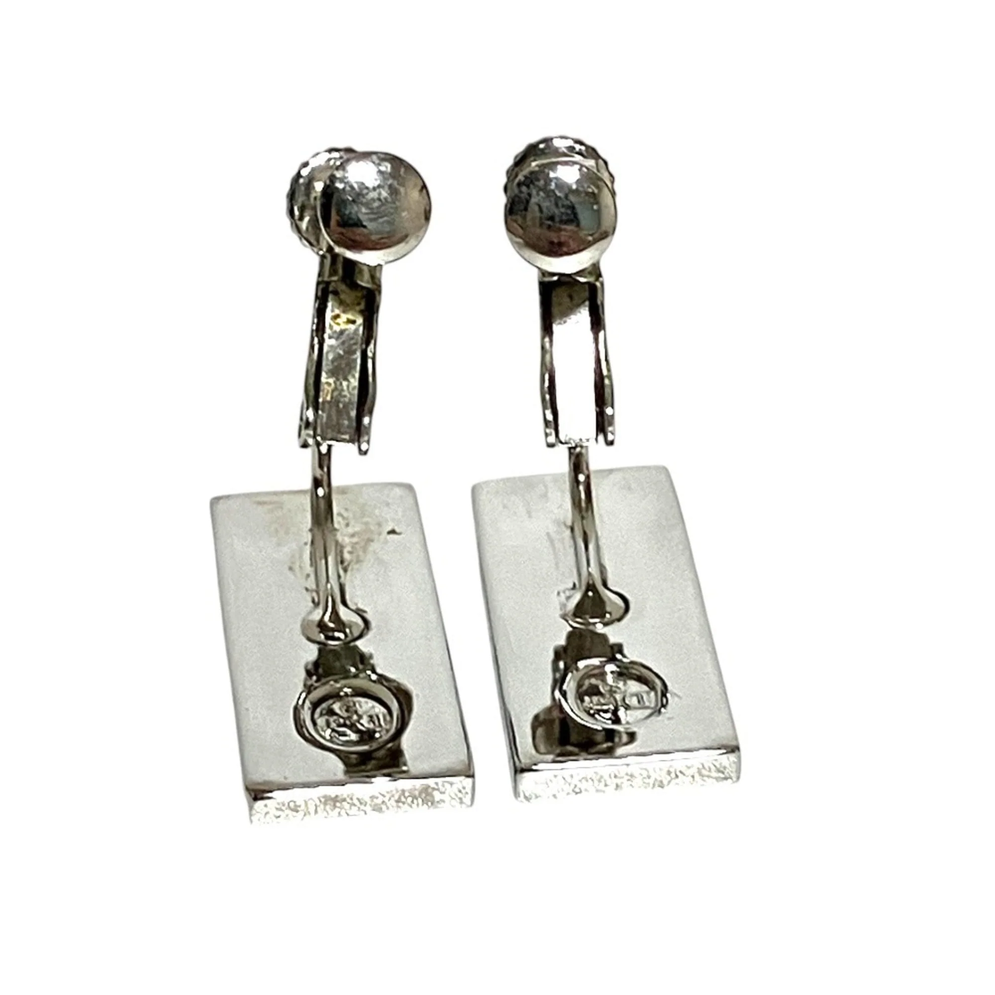 Earrings Silver-Tone Metal - Image 4