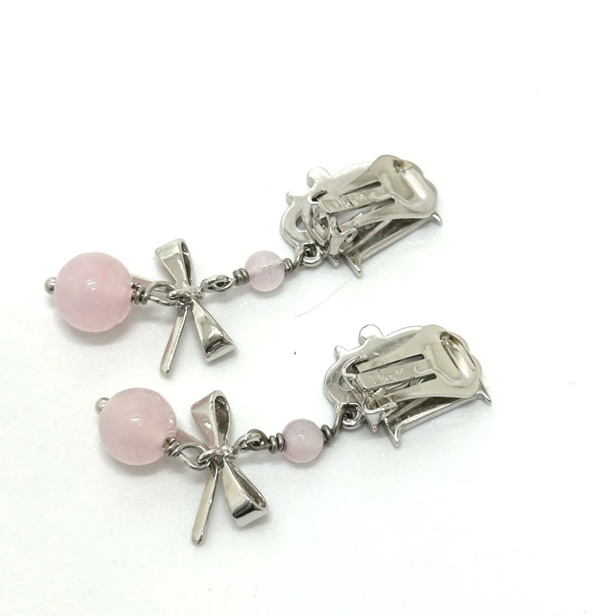 Logo Clip-On Earrings Metal - Image 3