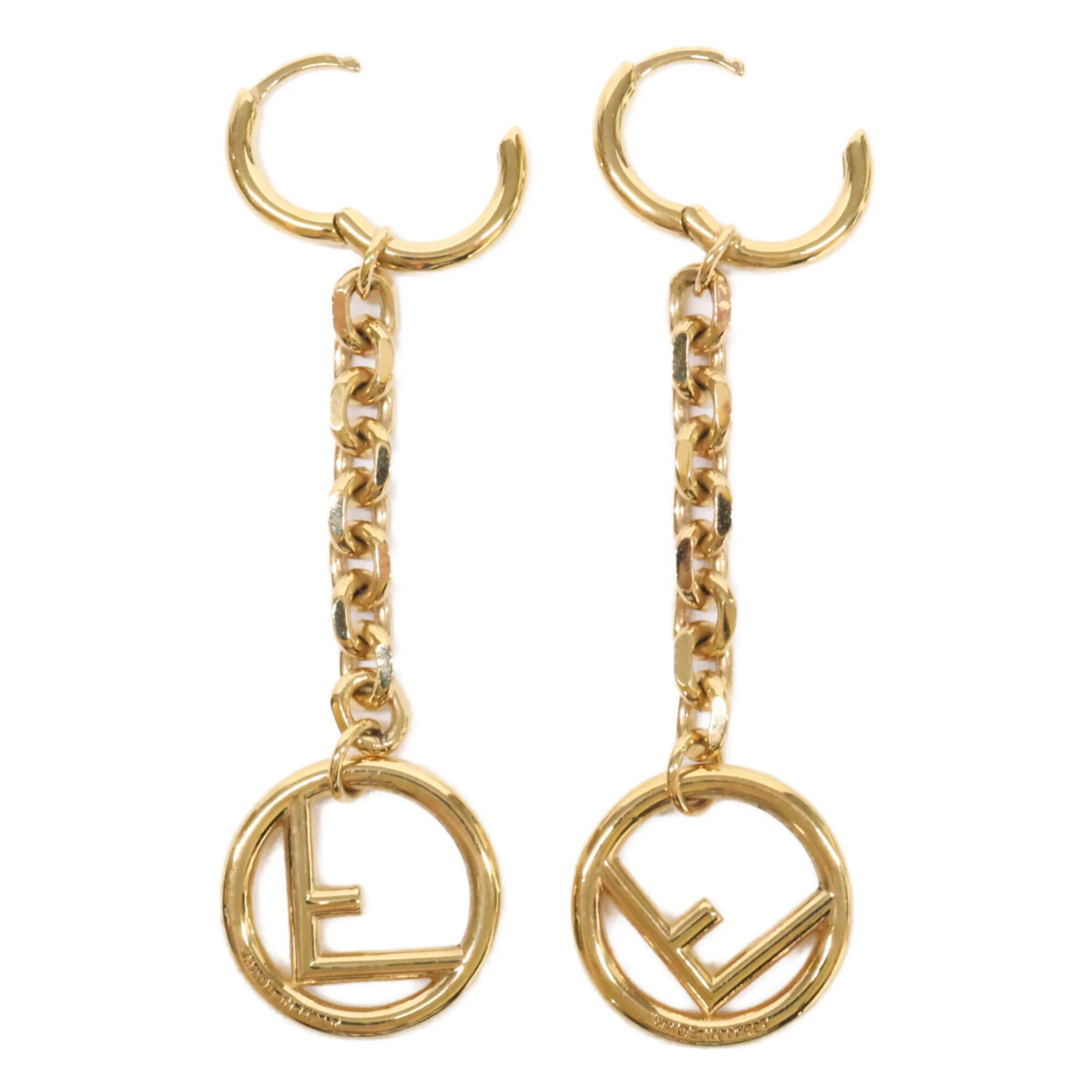 Earrings Gold-Tone Metal - Image 6