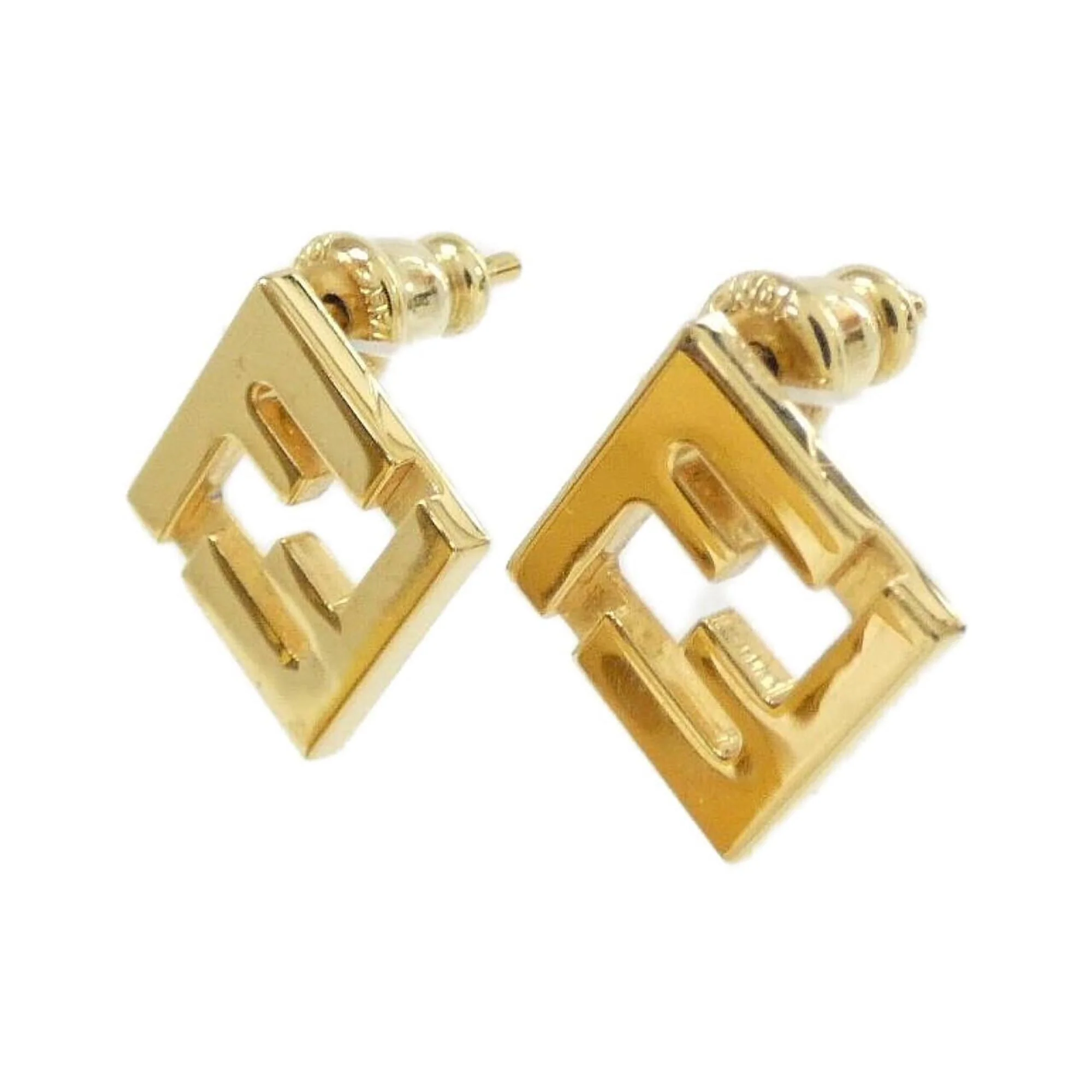 Earrings Gold-Tone Metal - Image 2