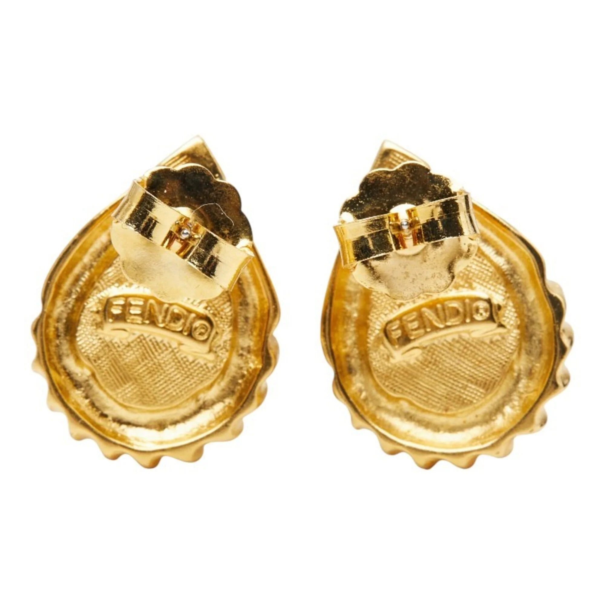 Vintage Earrings Pearl Stud - Image 3