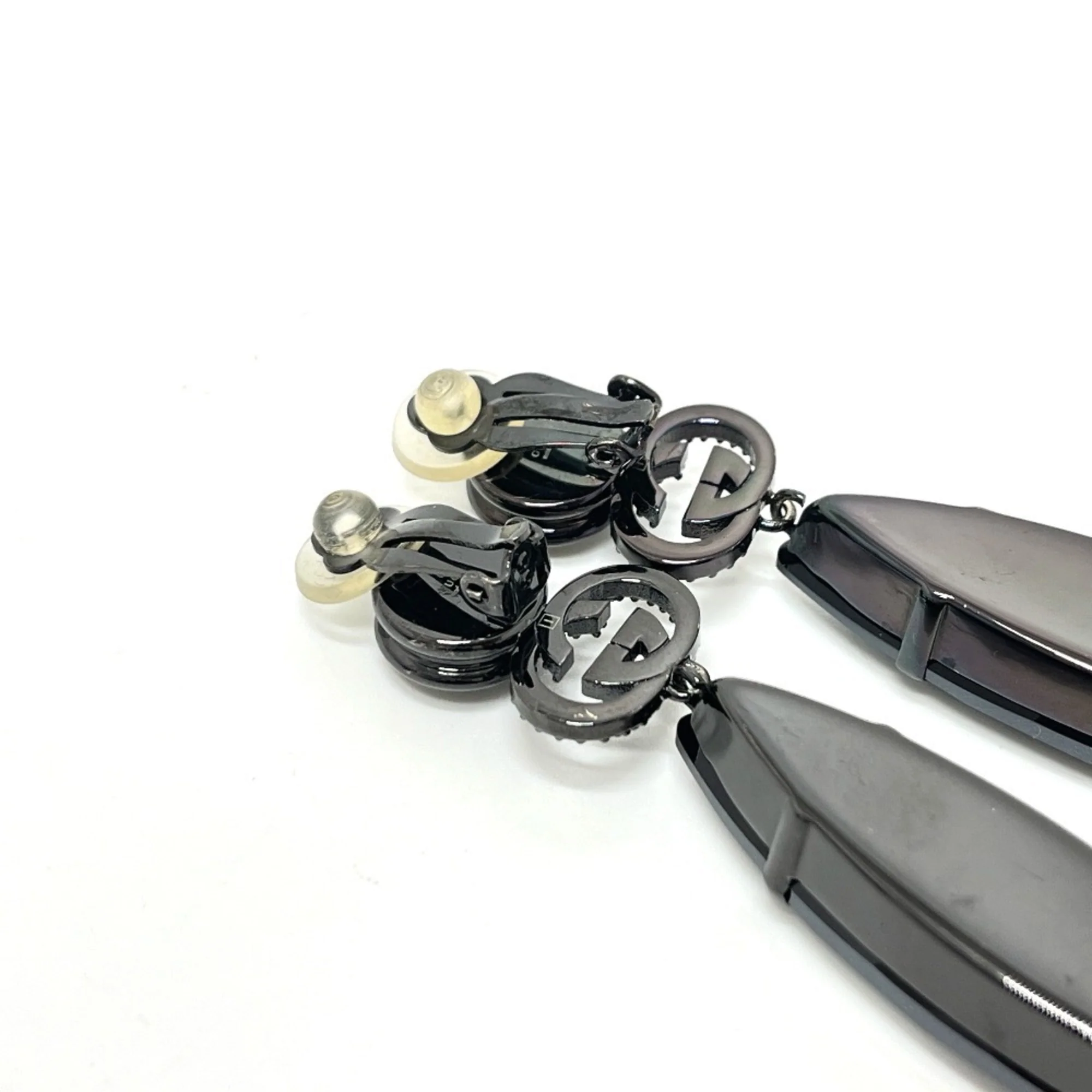 Crystal Clip-On Earrings Metal - Image 2