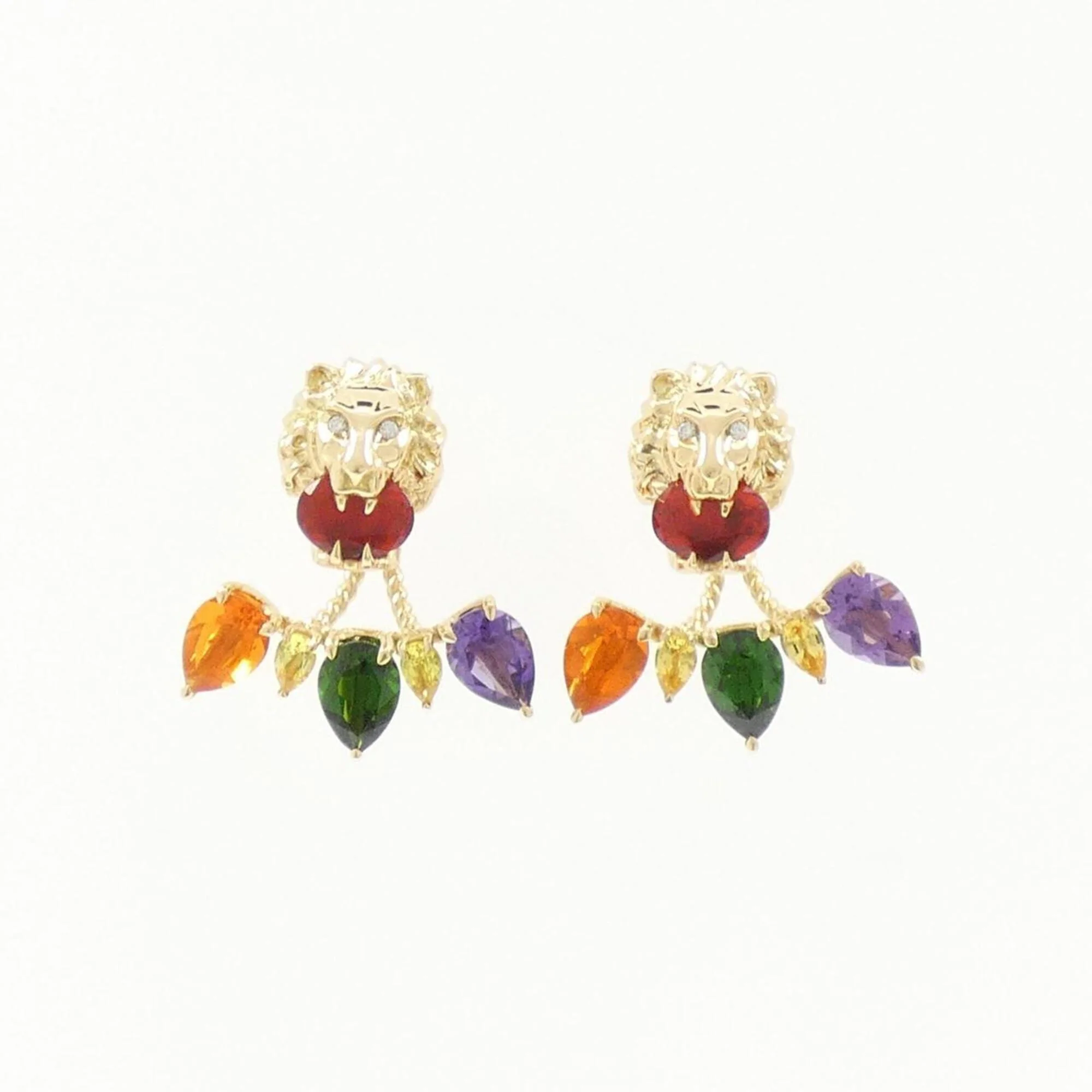 Earrings 18K Yellow Gold