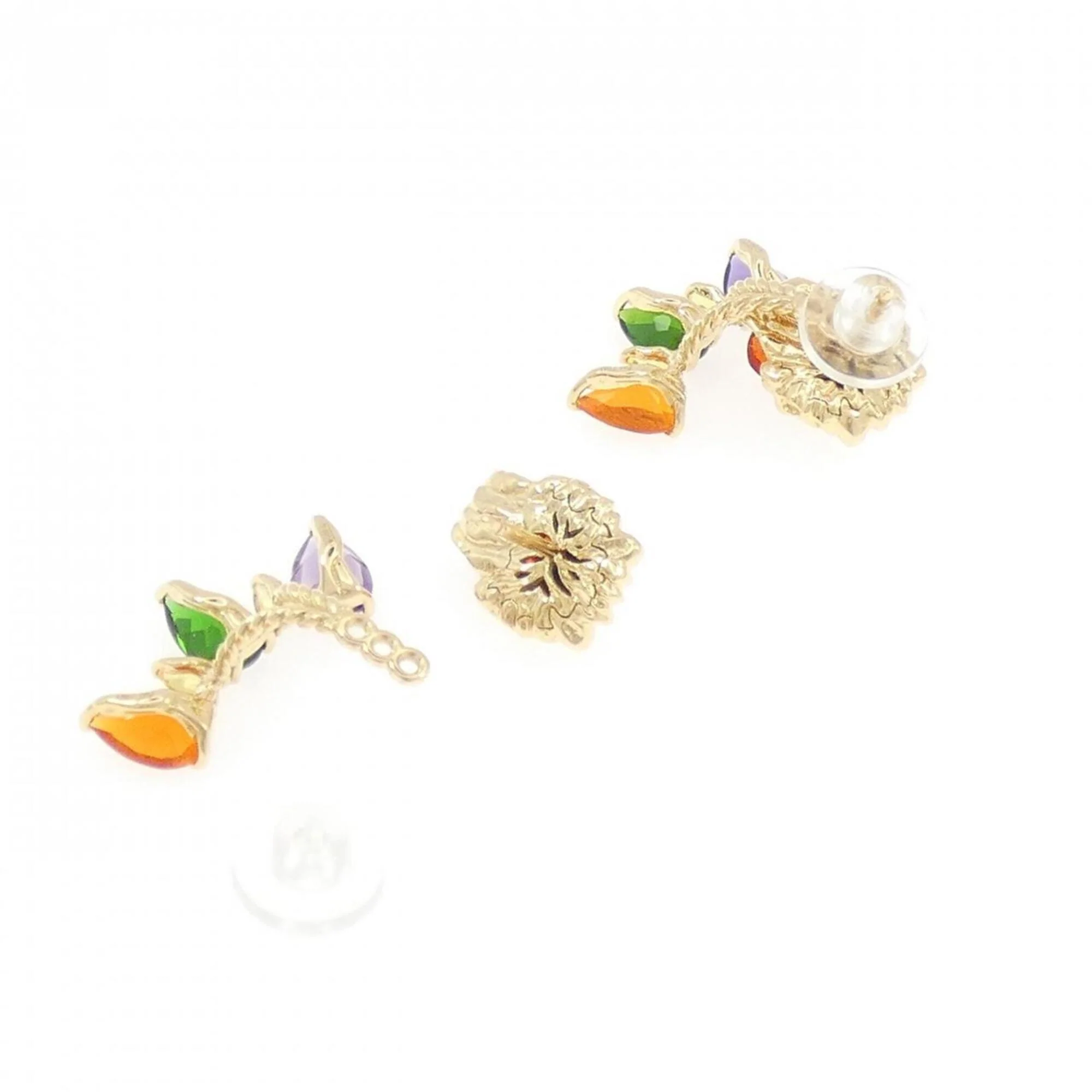 Earrings 18K Yellow Gold - Image 3