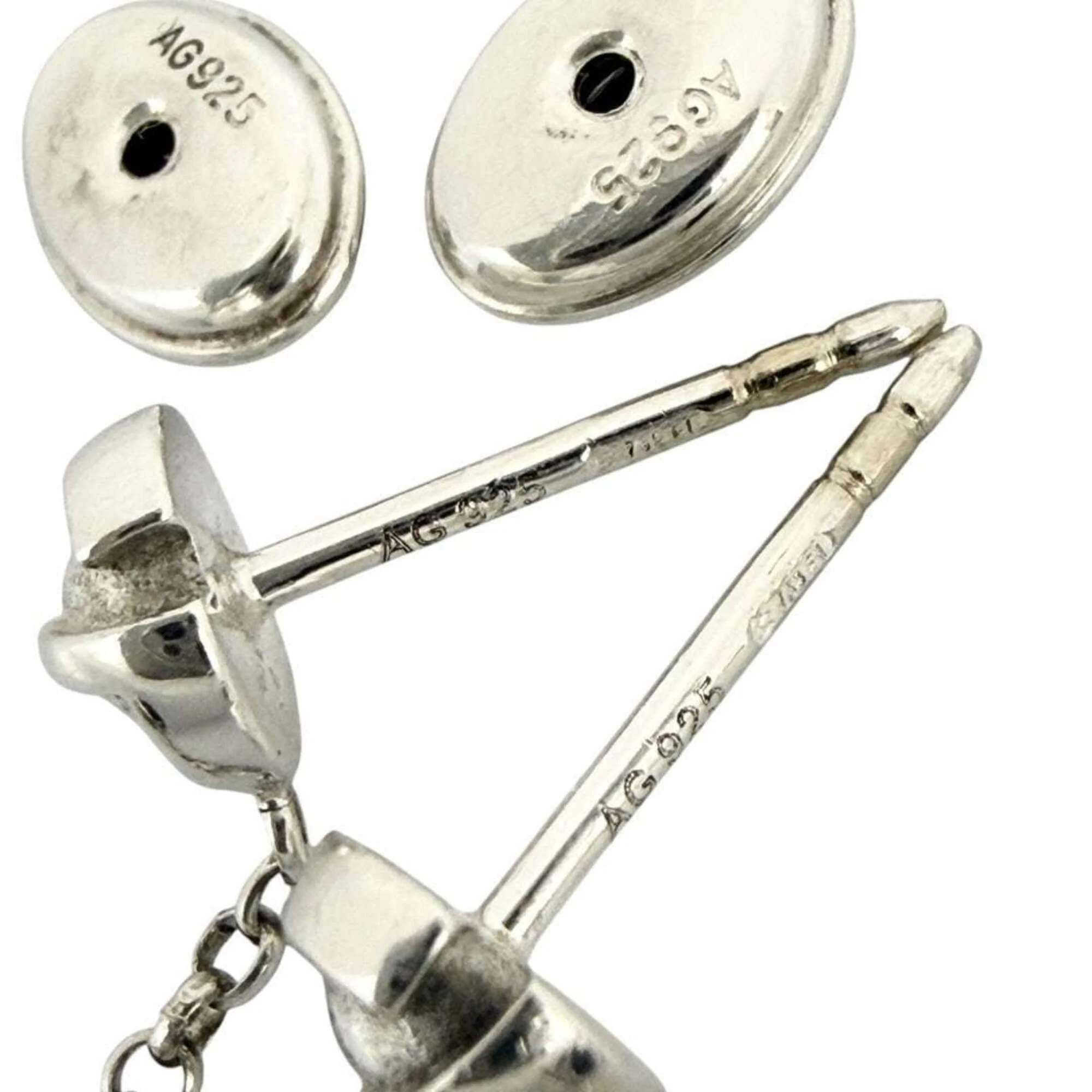 Earrings Logo Sterling Silver - Image 8