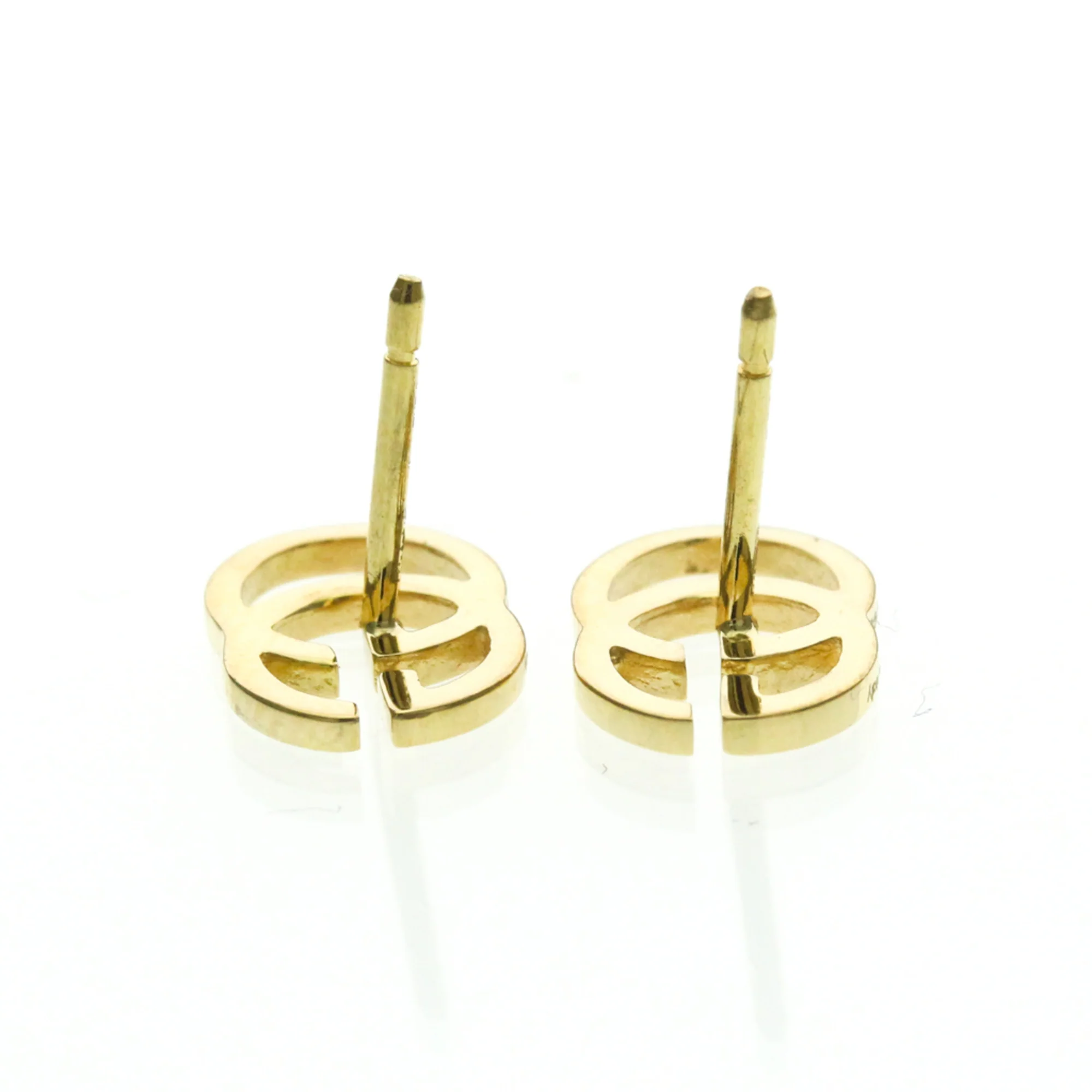 Earrings Stud 18K Yellow Gold - Image 6