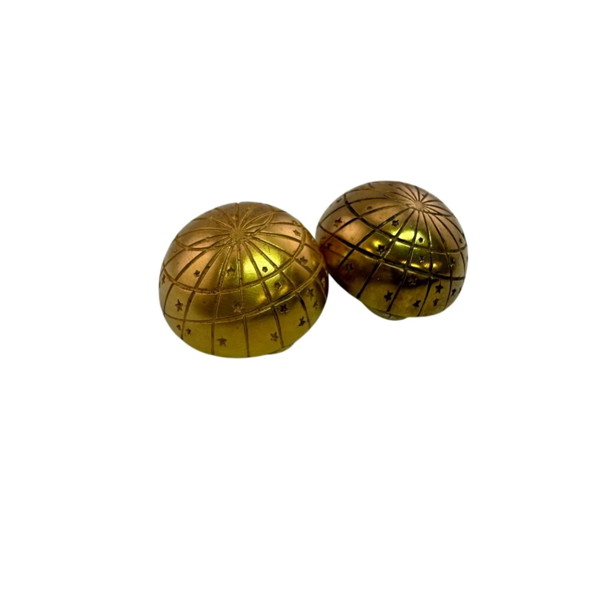 Clip-On Earrings Clip-On Gold-Tone Metal - Image 2