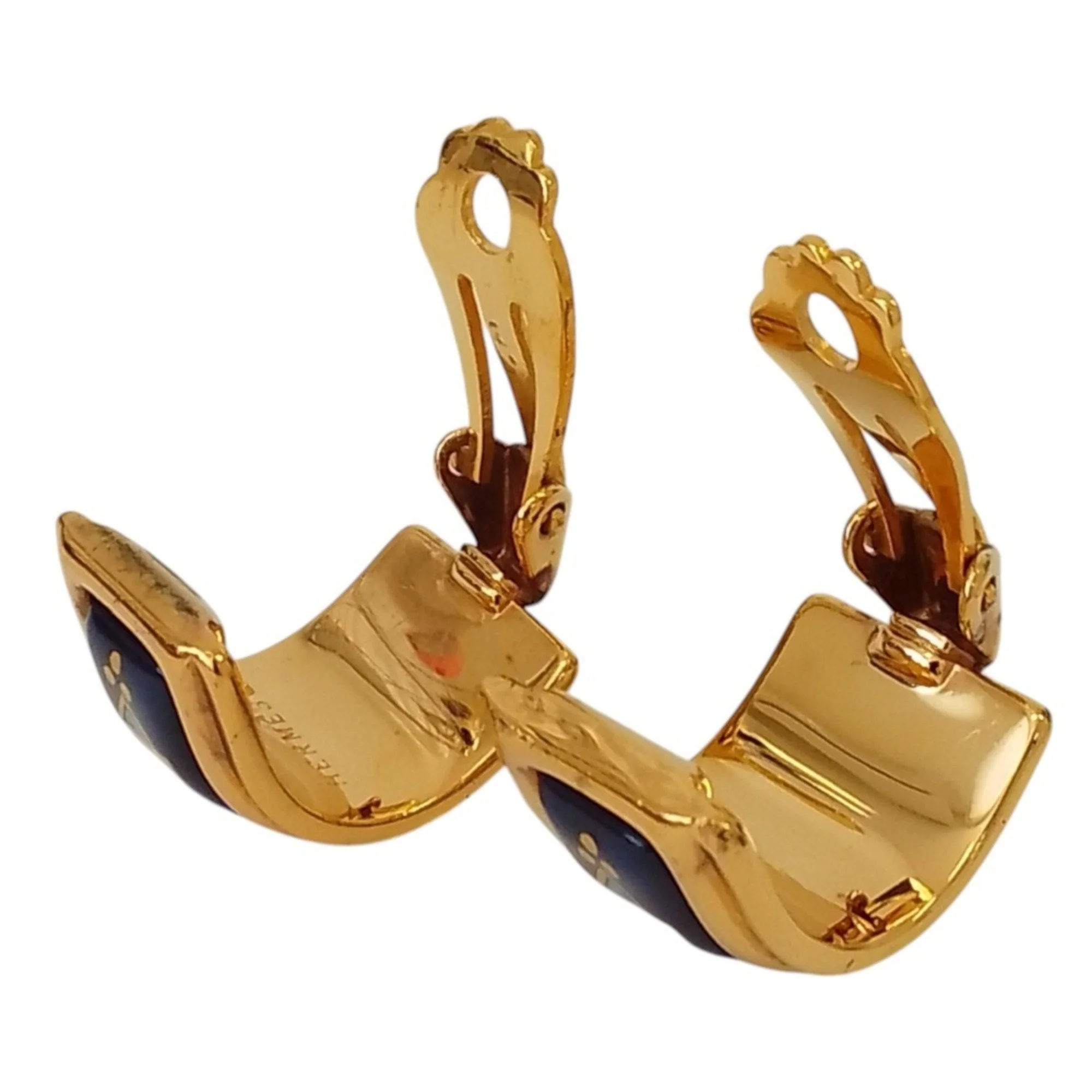 Clip-On Earrings Cloisonné and Enamel - Image 7
