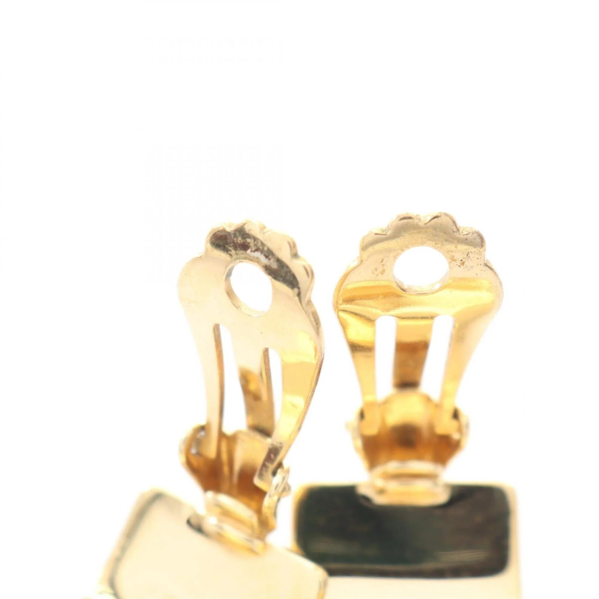 Clip-On Earrings Cloisonné and Enamel and Gold - Image 5