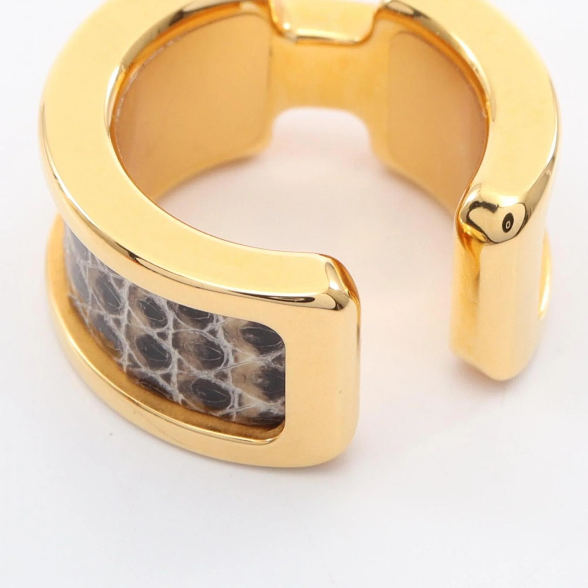 Earcuff Gold and Leather - Image 4