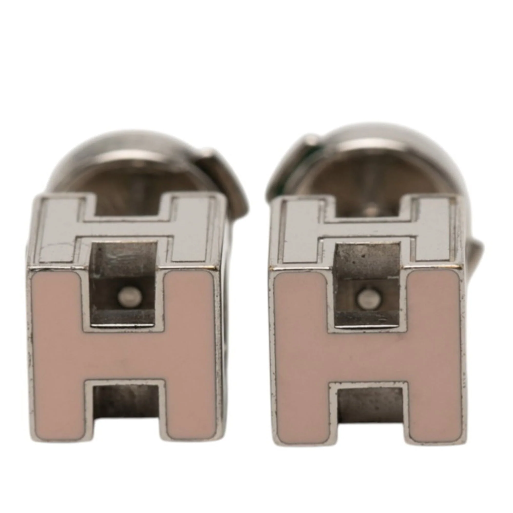 Earrings Enamel and Metal
