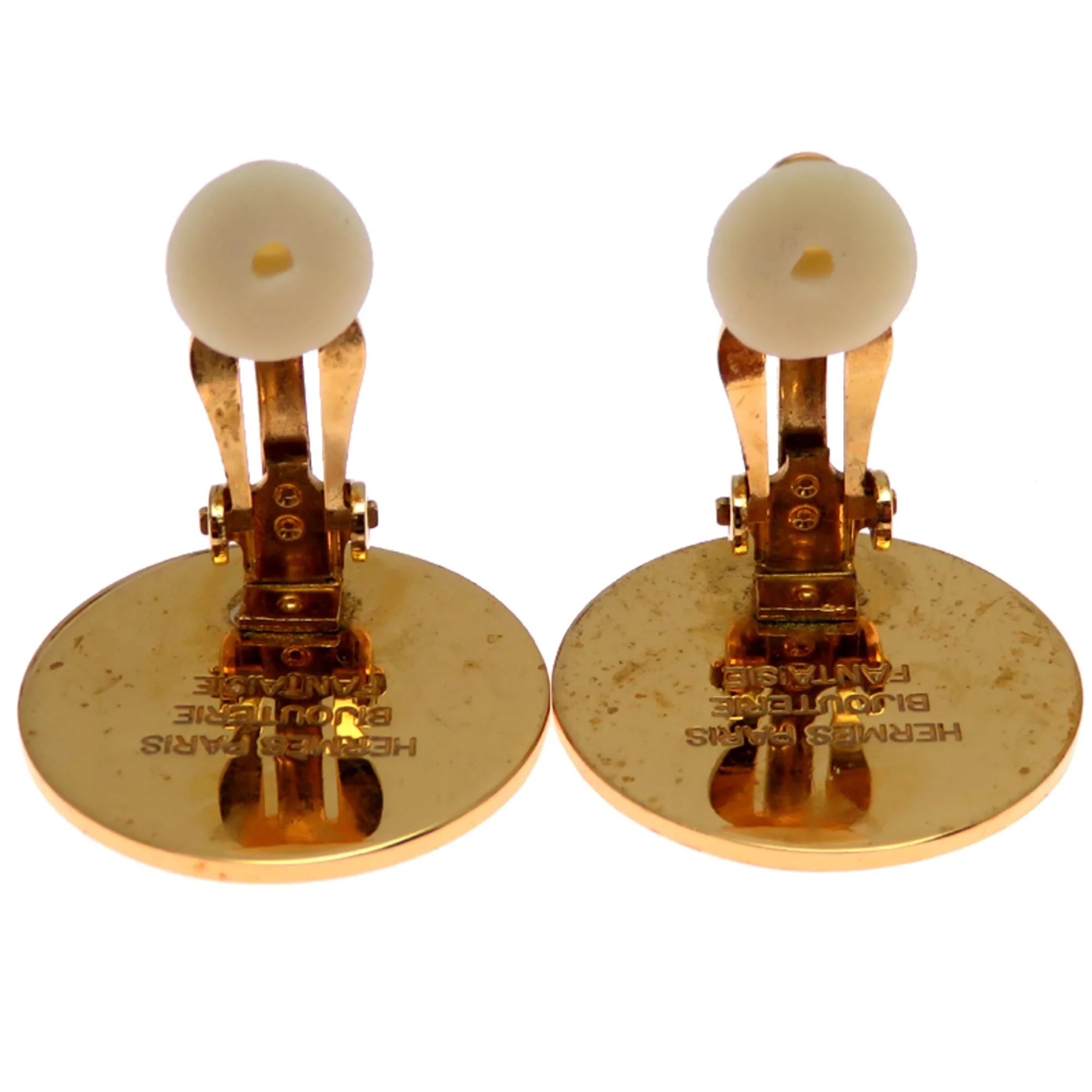 Earrings Gold-Tone Metal - Image 4