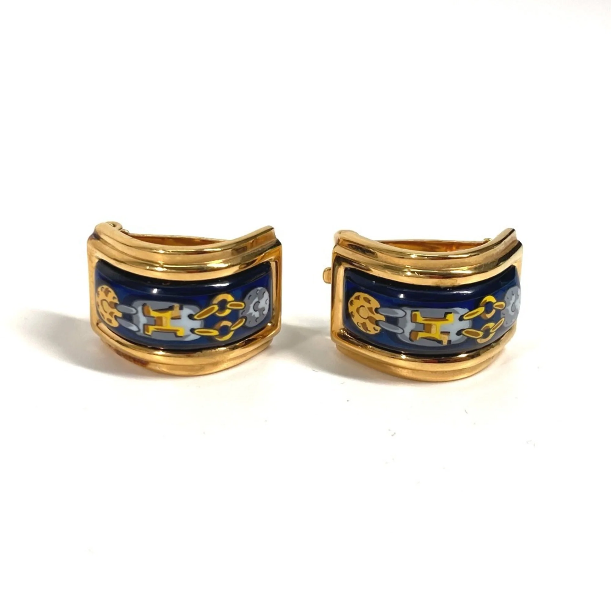 Earrings Gold-Tone Metal