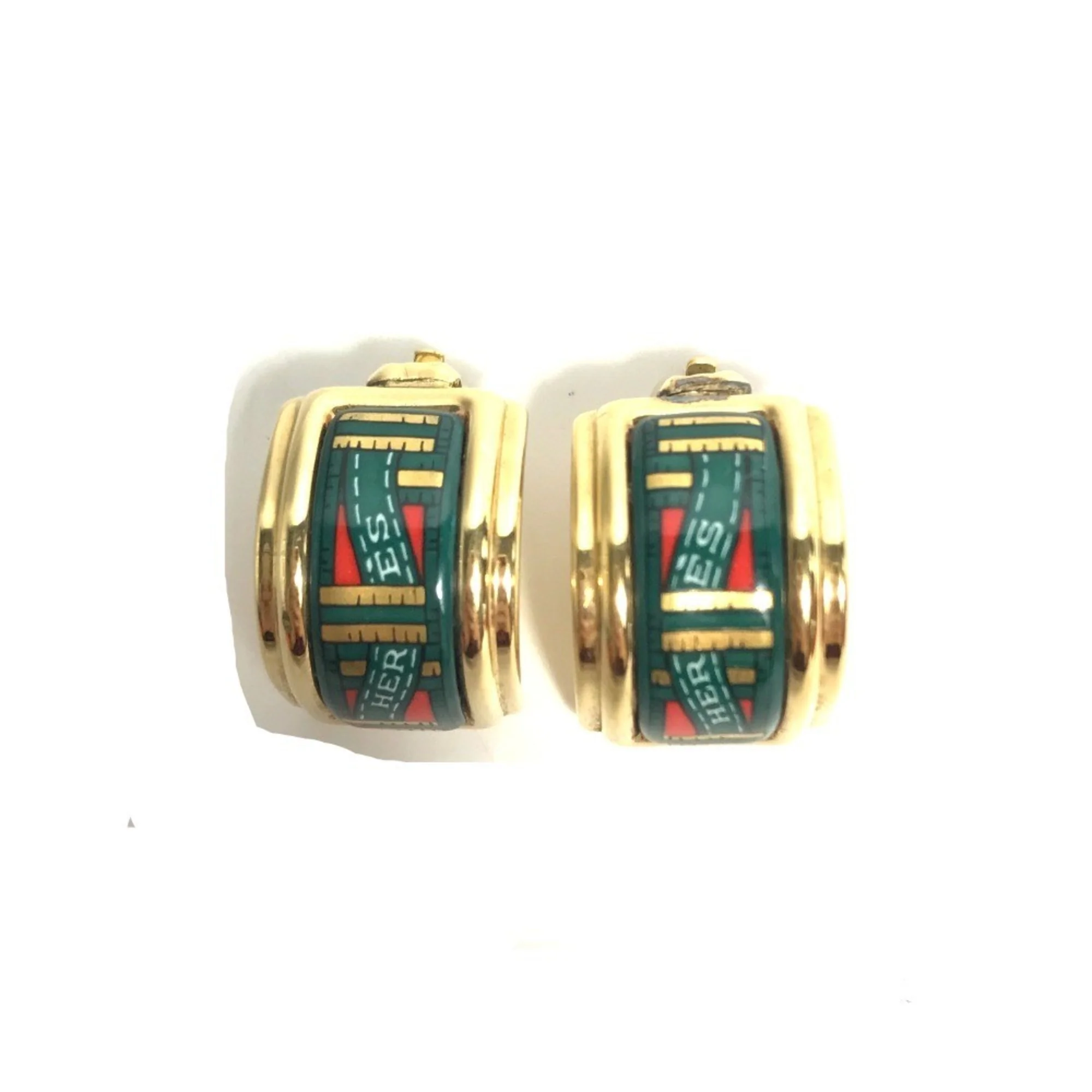 Earrings Gold-Tone Metal
