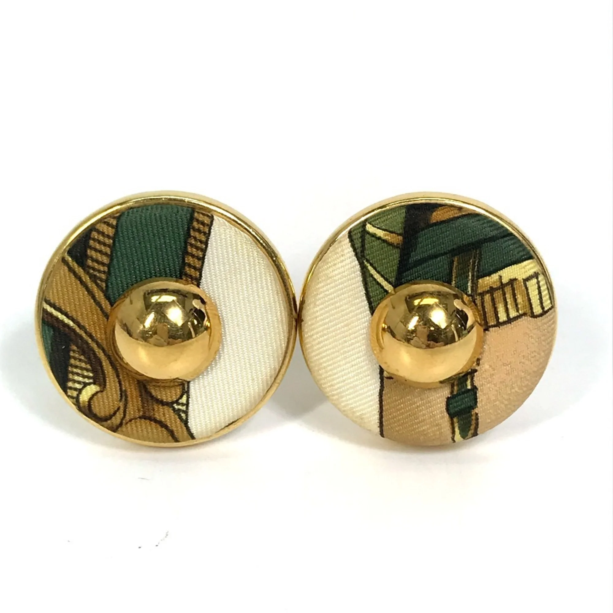 Earrings Gold-Tone Metal