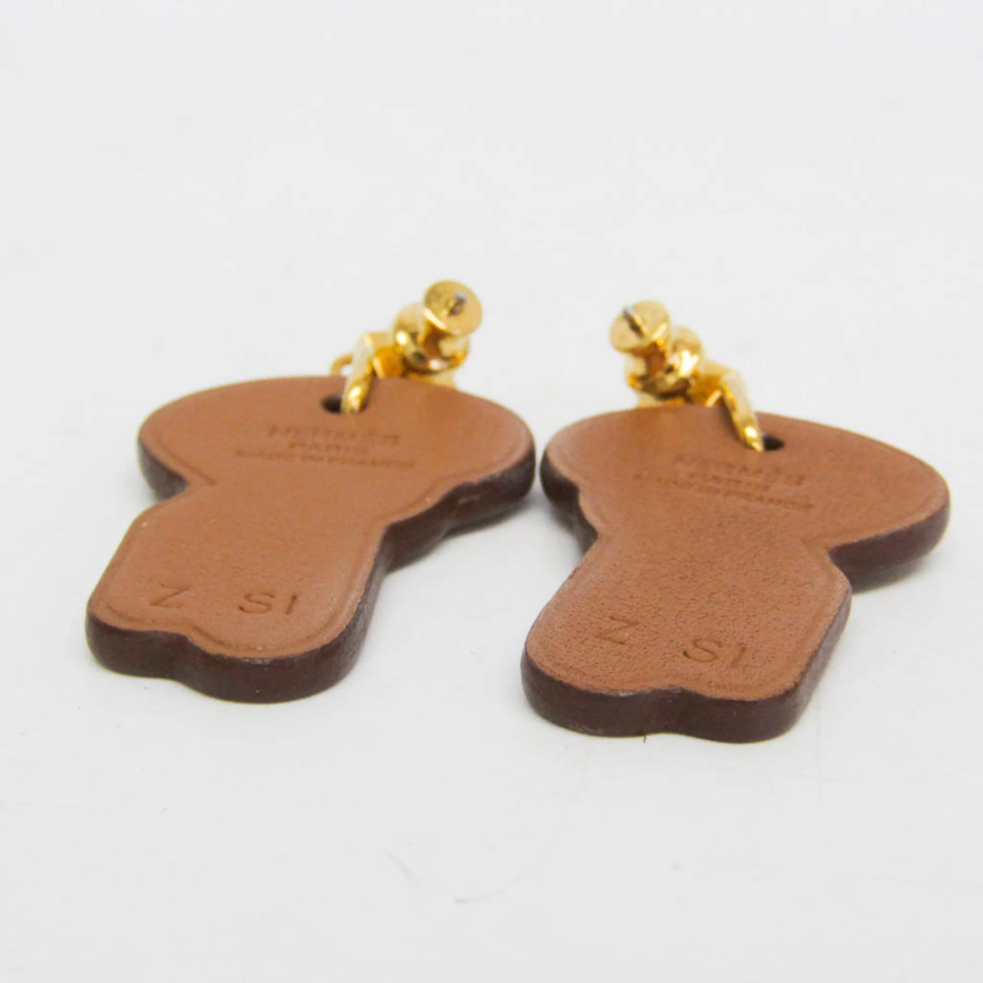 Earrings Leather and Metal - Image 5