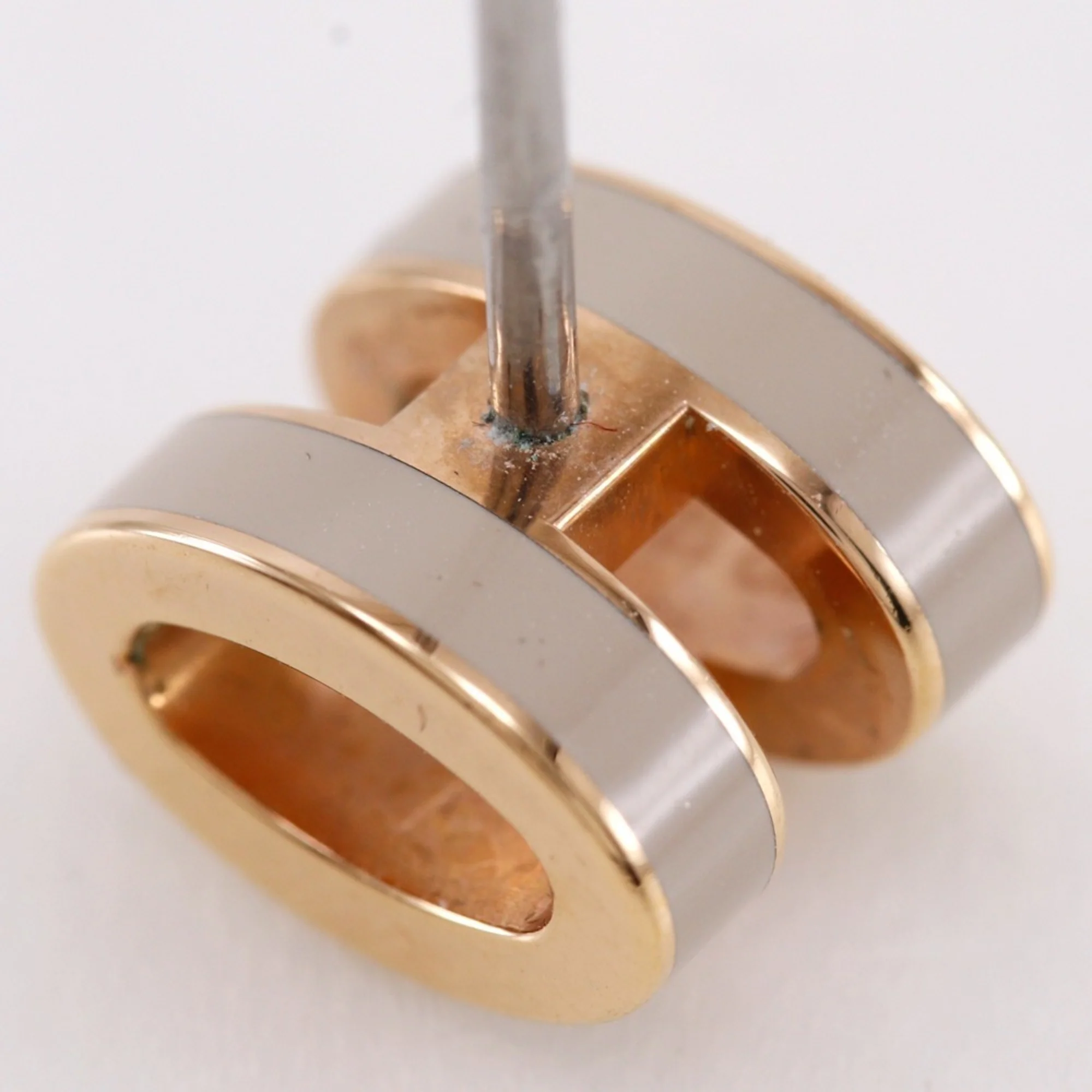 Earrings Pop Ash Lacquer and 18K Rose Gold - Image 8