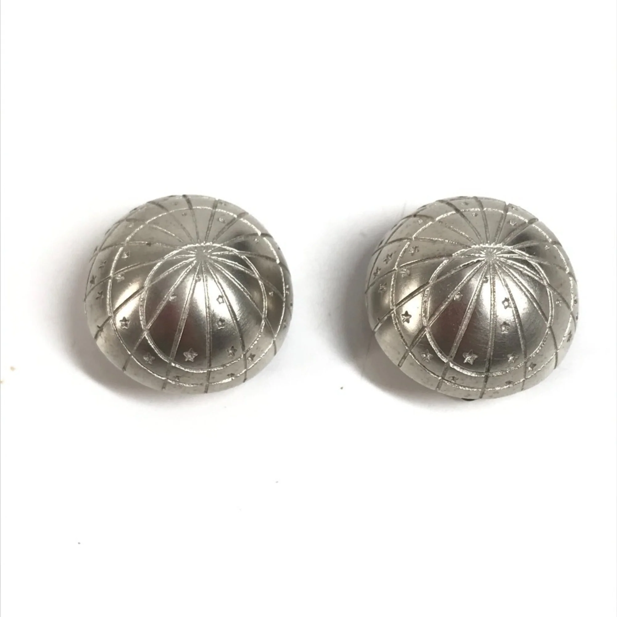 Earrings Silver-Tone Metal
