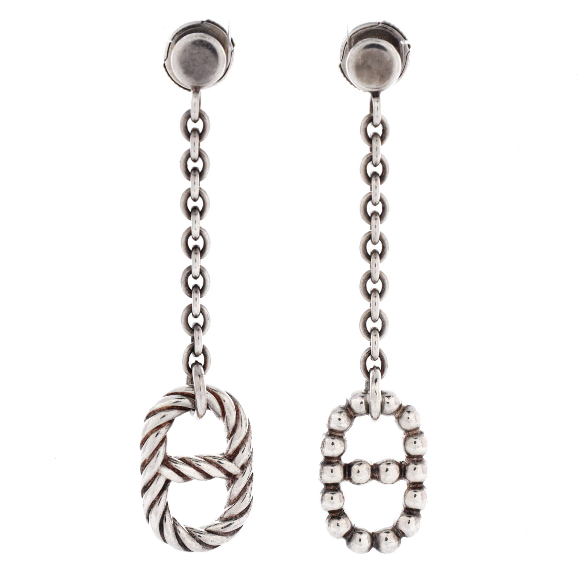 Chaine d'Ancre Alea II Dangle Earrings Sterling Silver