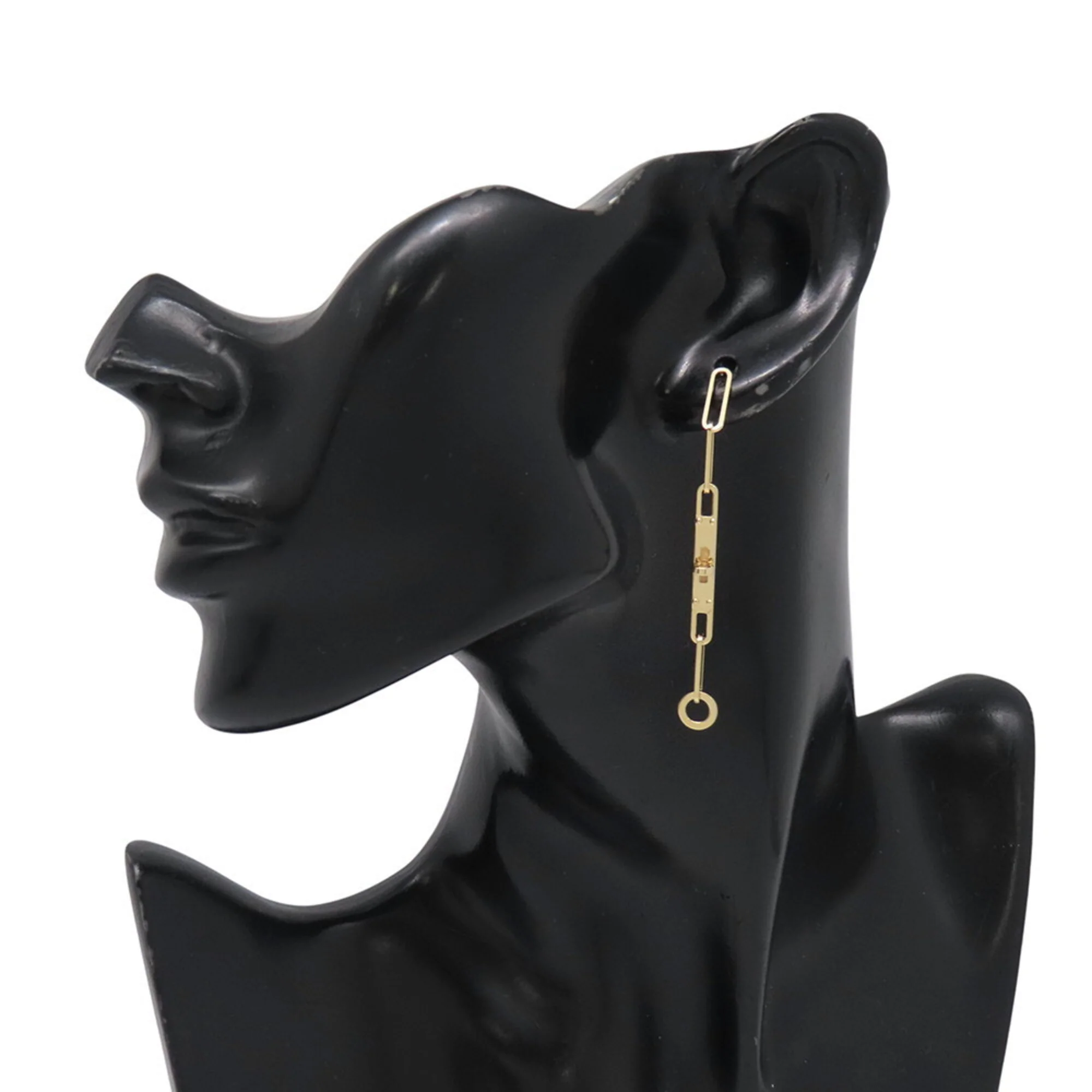 Kelly Chaine Drop Earrings 18K Yellow Gold 18K Yellow Gold - Image 4