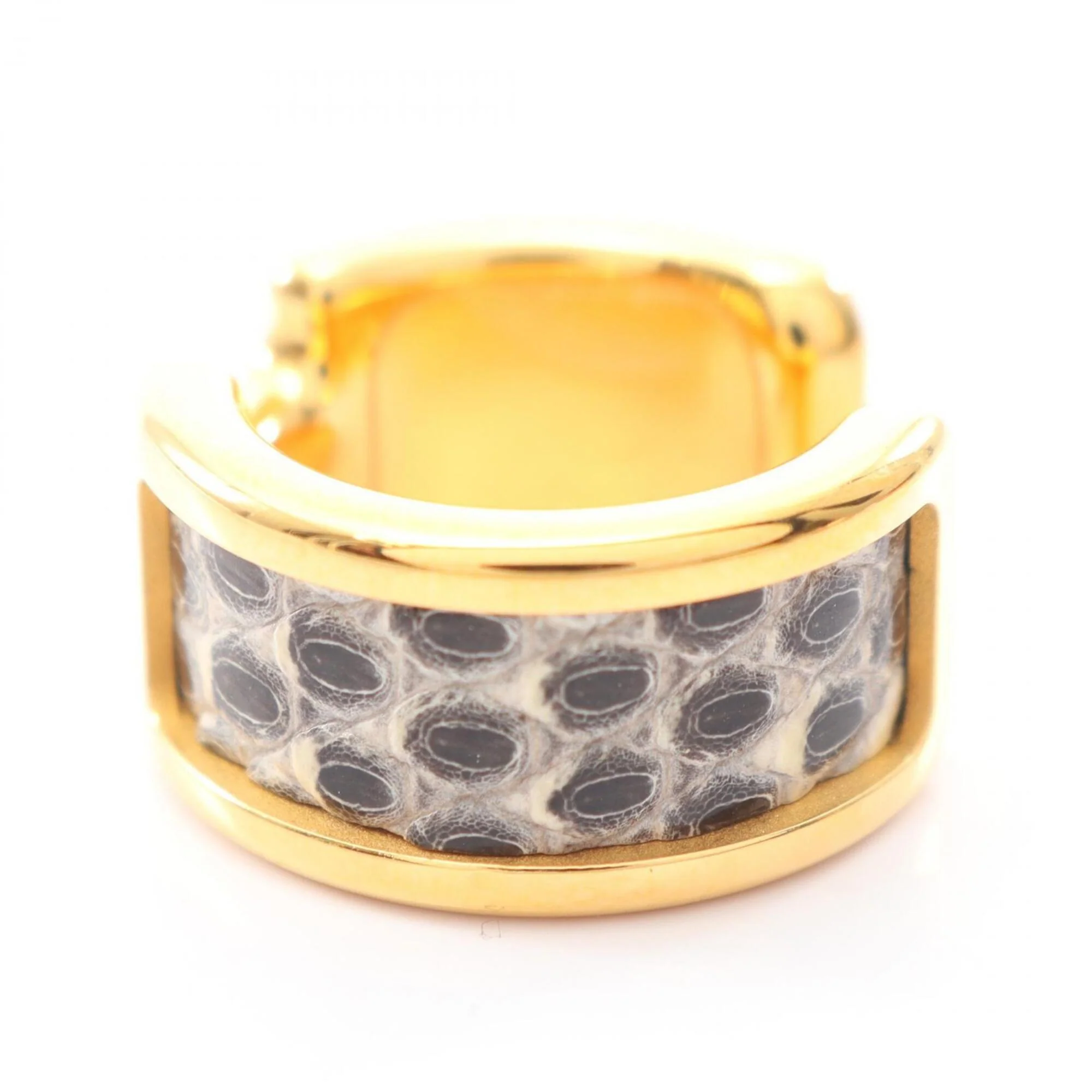 Olympe Earcuff Gold and Leather Mini - Image 2