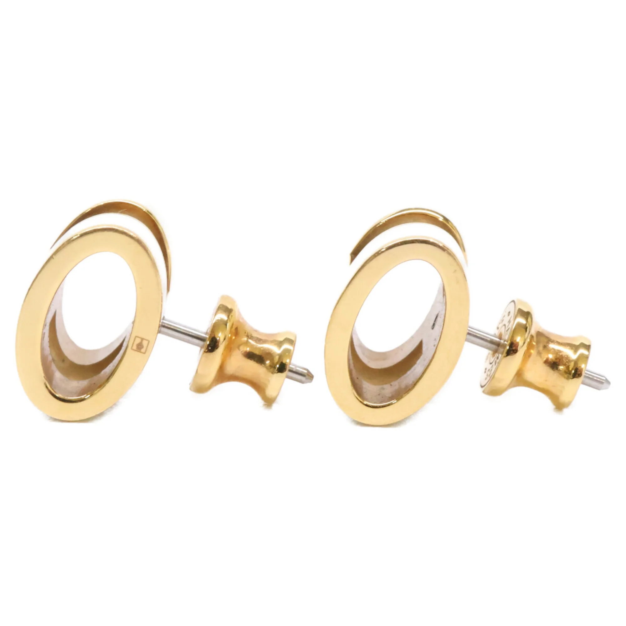 Pop H Earrings Gold-Tone Metal Gold-Tone Metal - Image 2