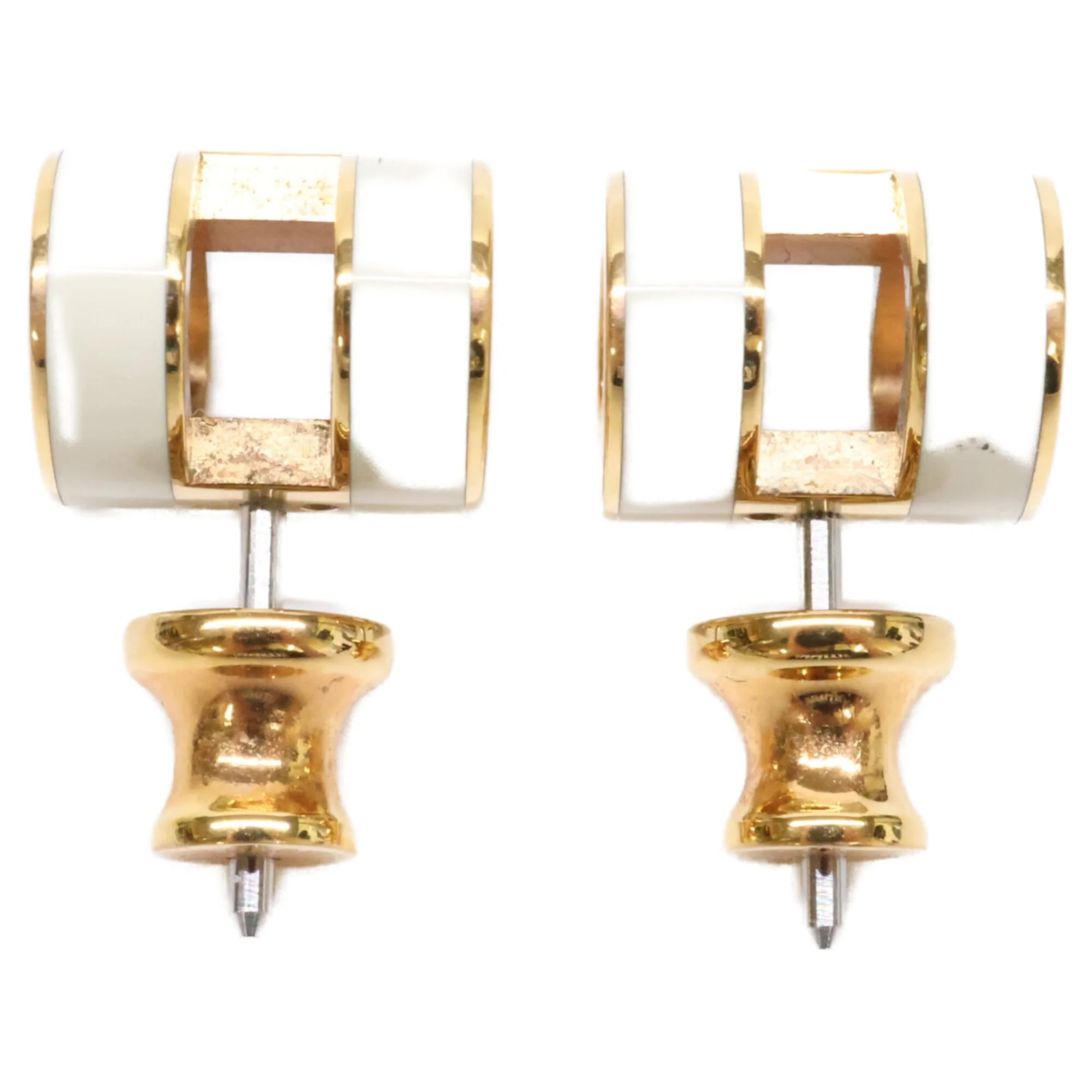 Pop H Earrings Gold-Tone Metal Gold-Tone Metal - Image 5