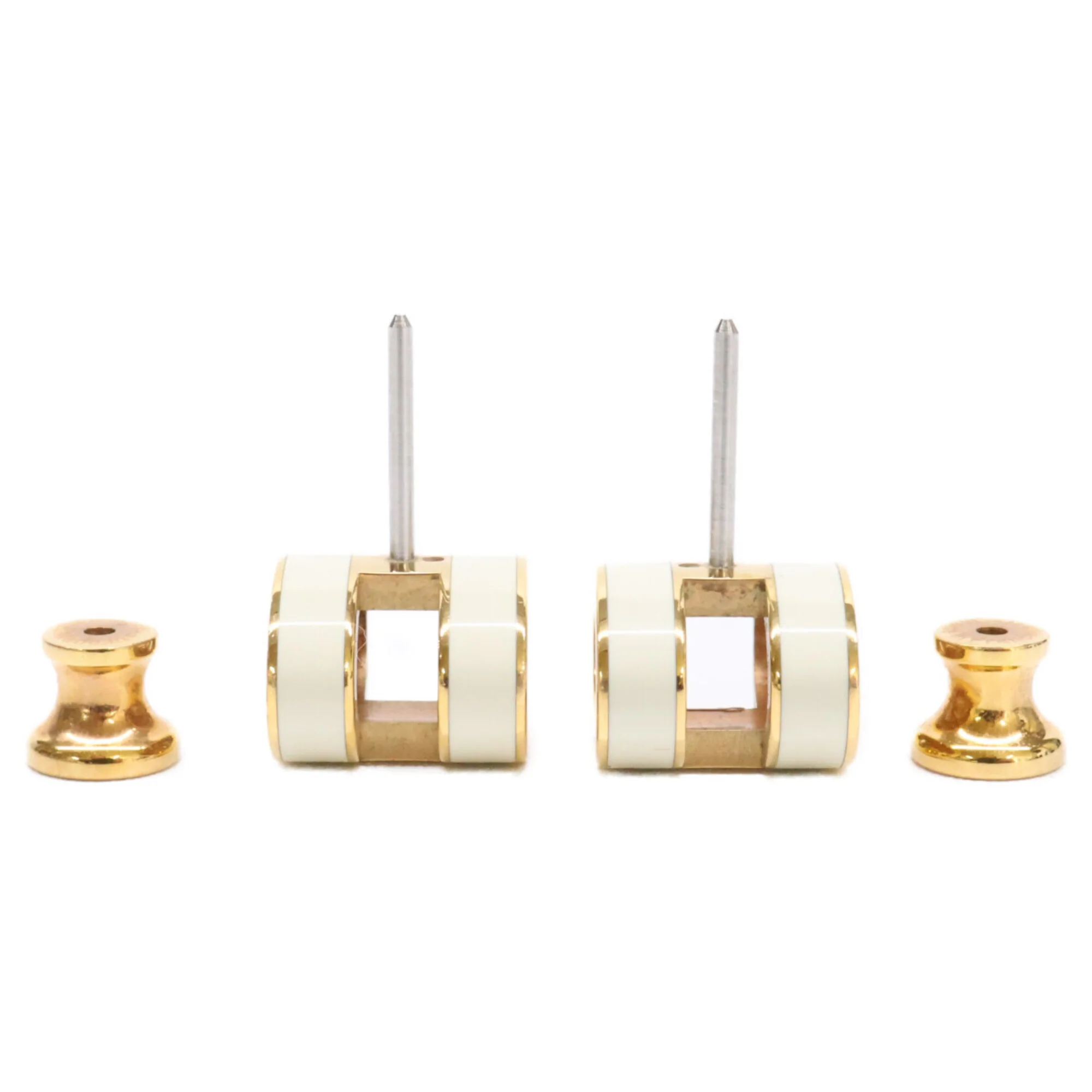 Pop H Earrings Gold-Tone Metal Gold-Tone Metal - Image 6