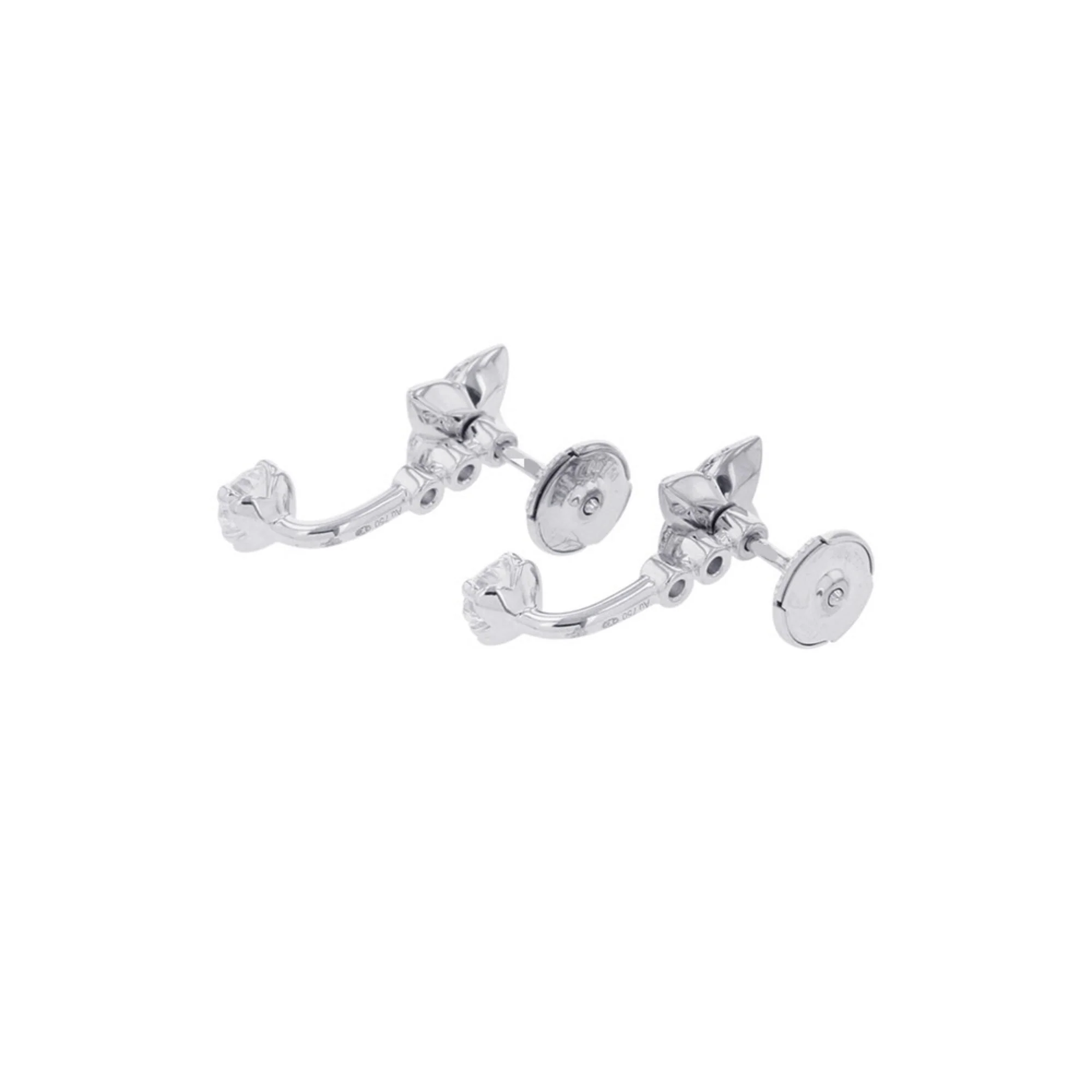 Earrings 18K White Gold - Image 3