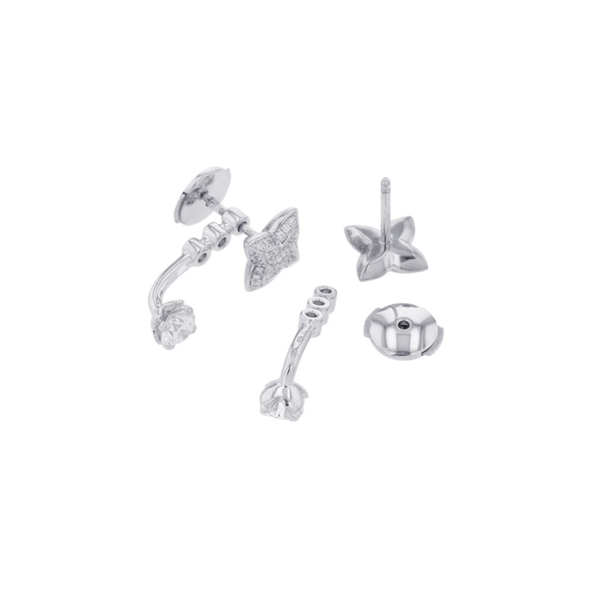 Earrings 18K White Gold - Image 4