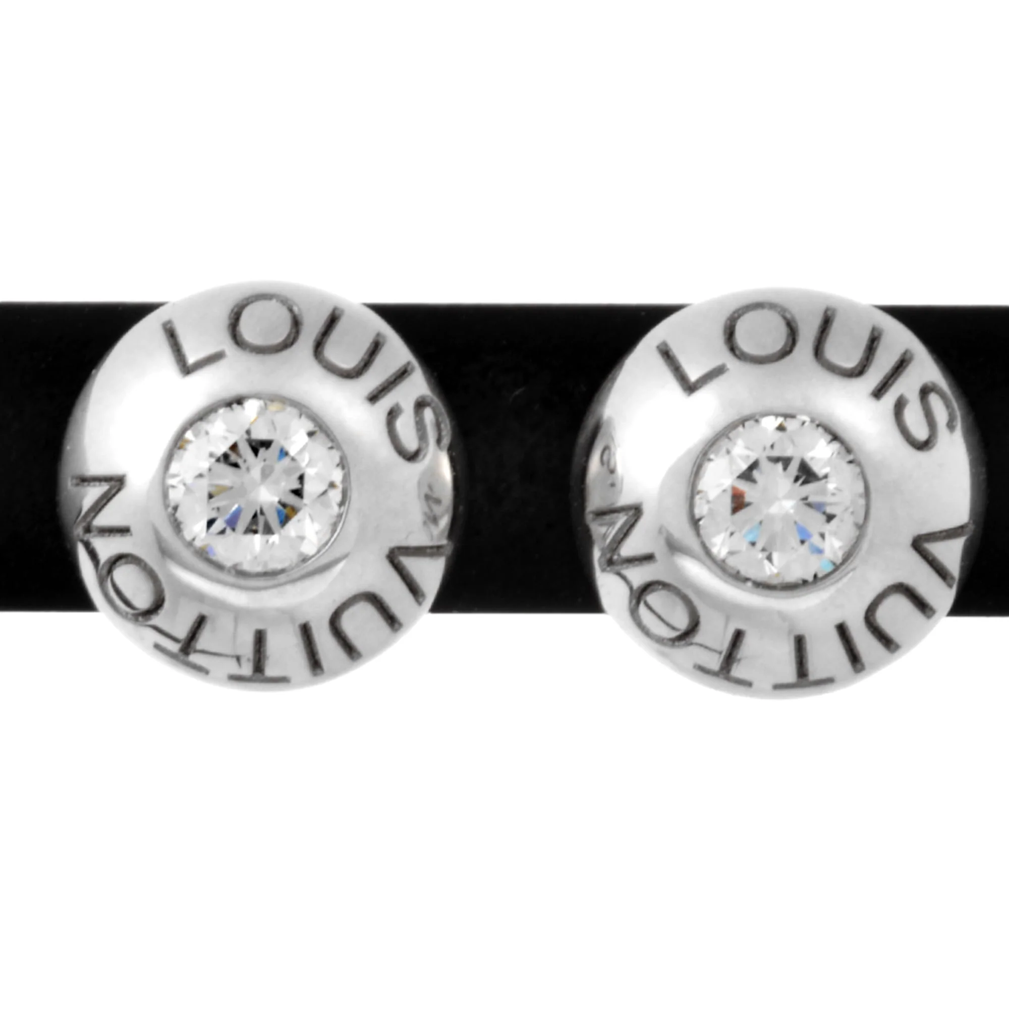 Earrings 18K White Gold