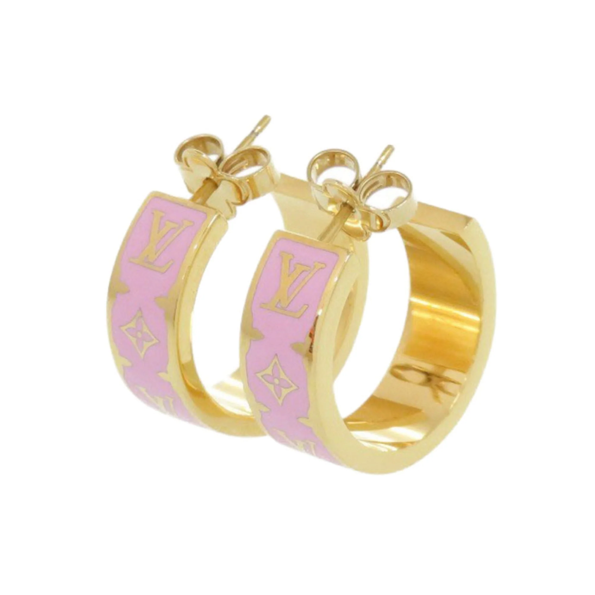 Earrings Enamel and Metal