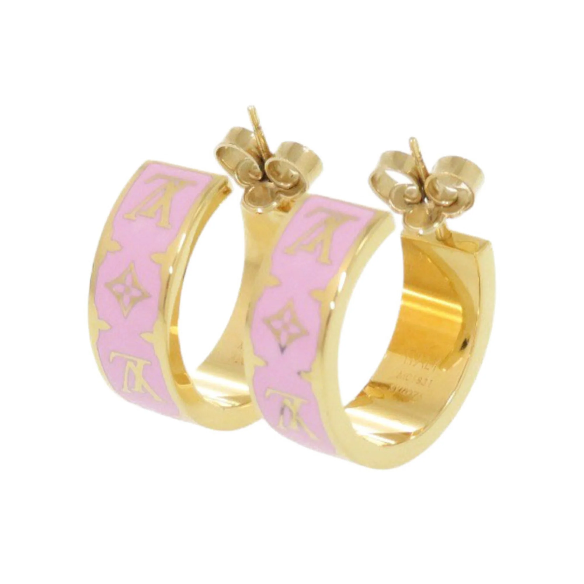 Earrings Enamel and Metal - Image 3