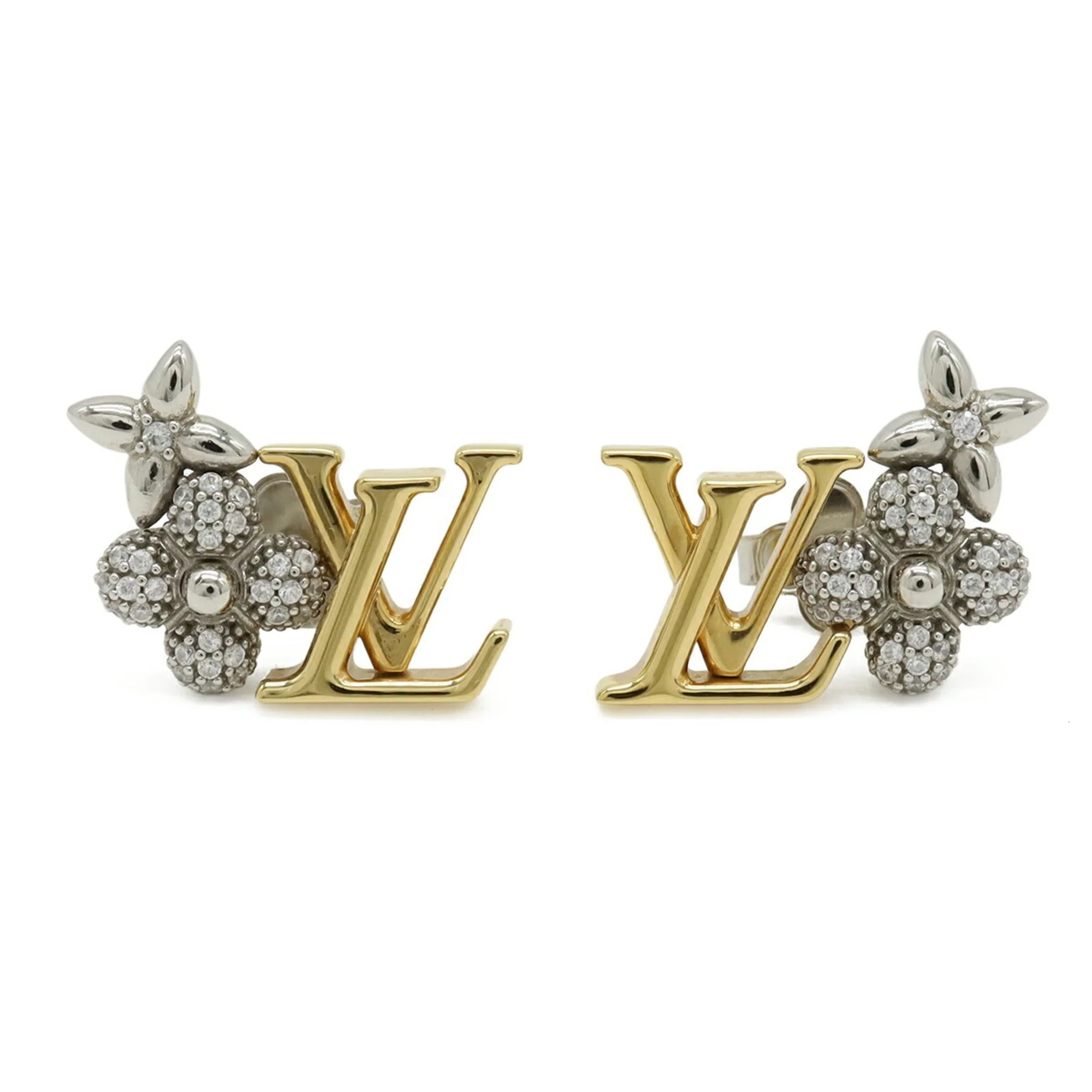 Earrings Gold-Tone Metal - Image 2