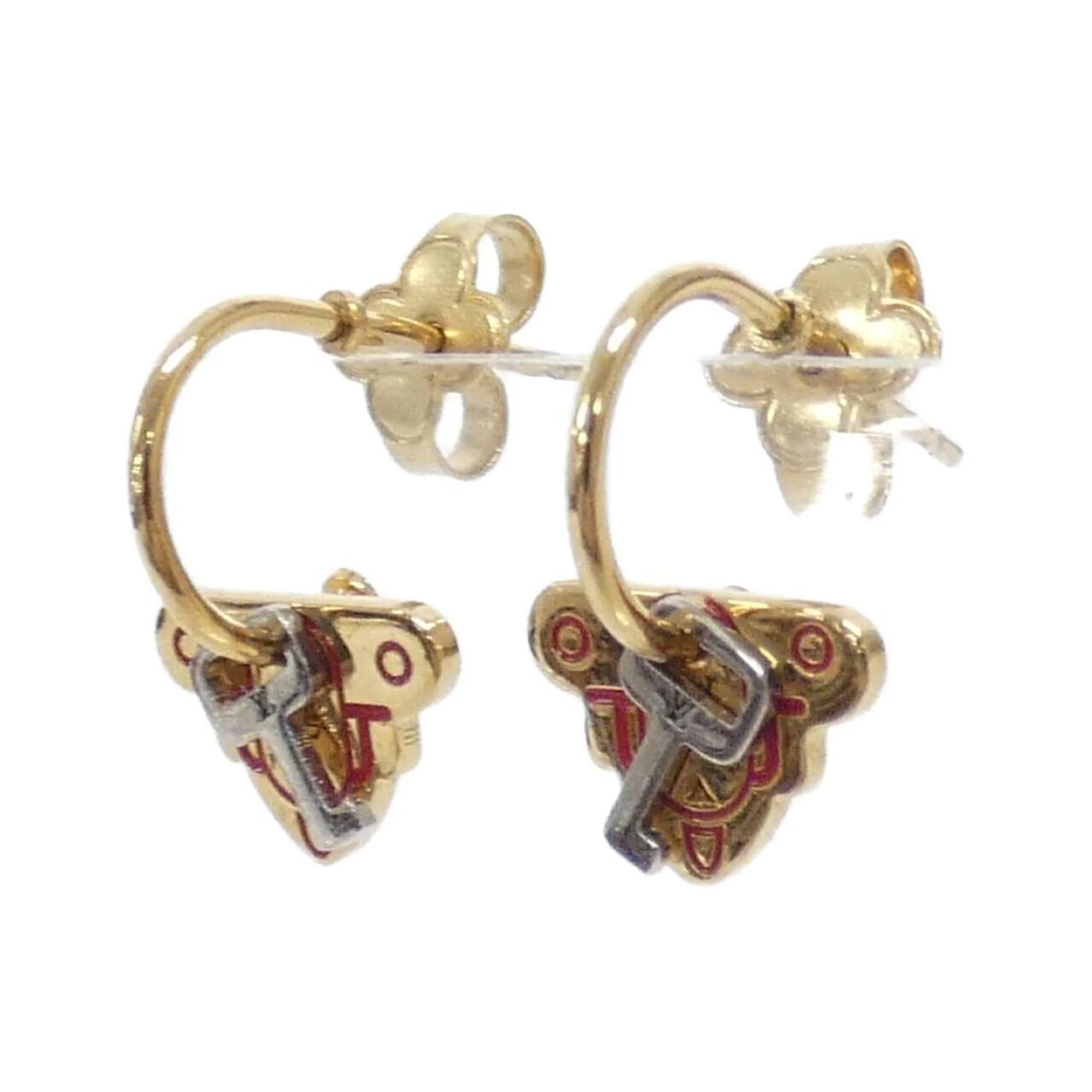 Earrings Gold-Tone Metal - Image 2