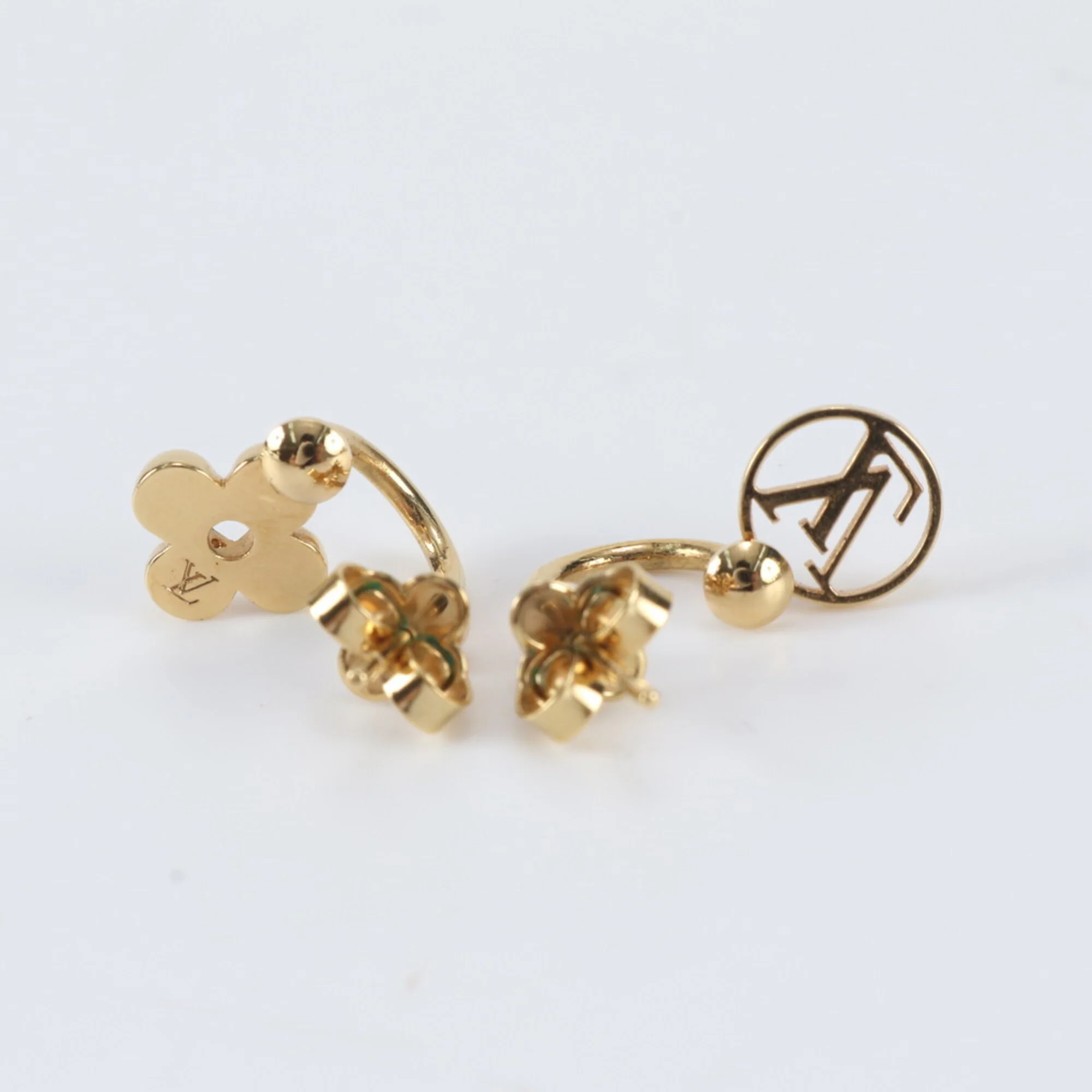 Earrings Gold-Tone Metal - Image 2