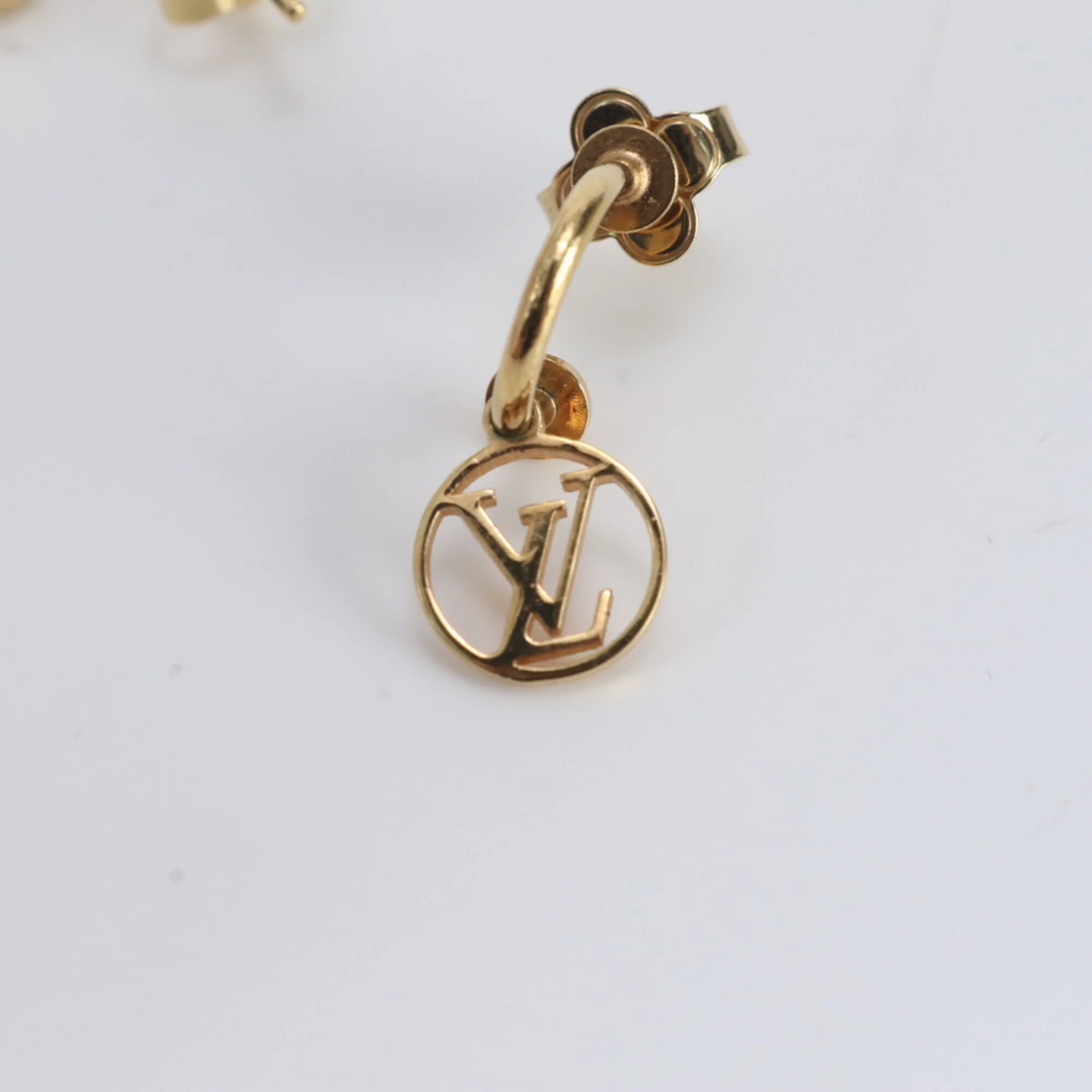 Earrings Gold-Tone Metal - Image 3
