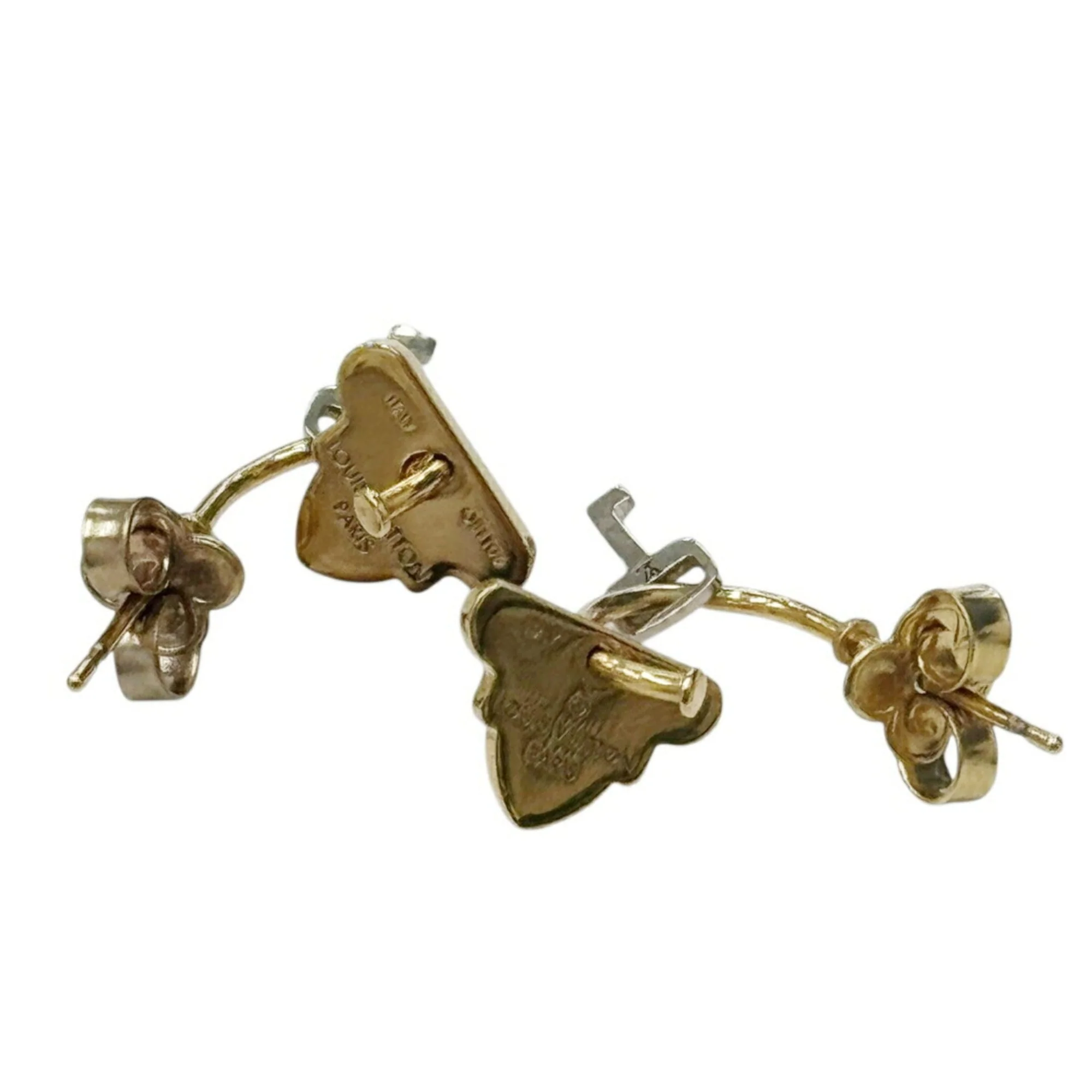 Earrings Gold-Tone Metal - Image 2