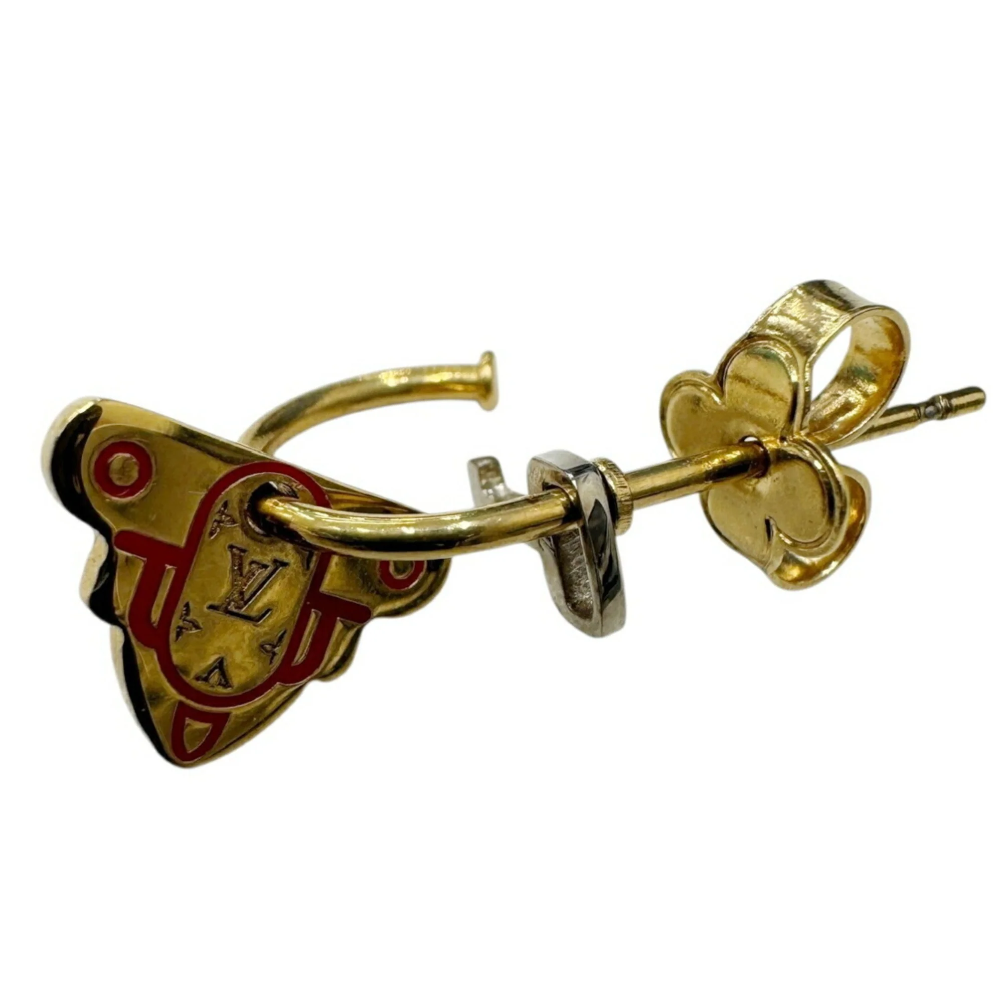 Earrings Gold-Tone Metal - Image 6