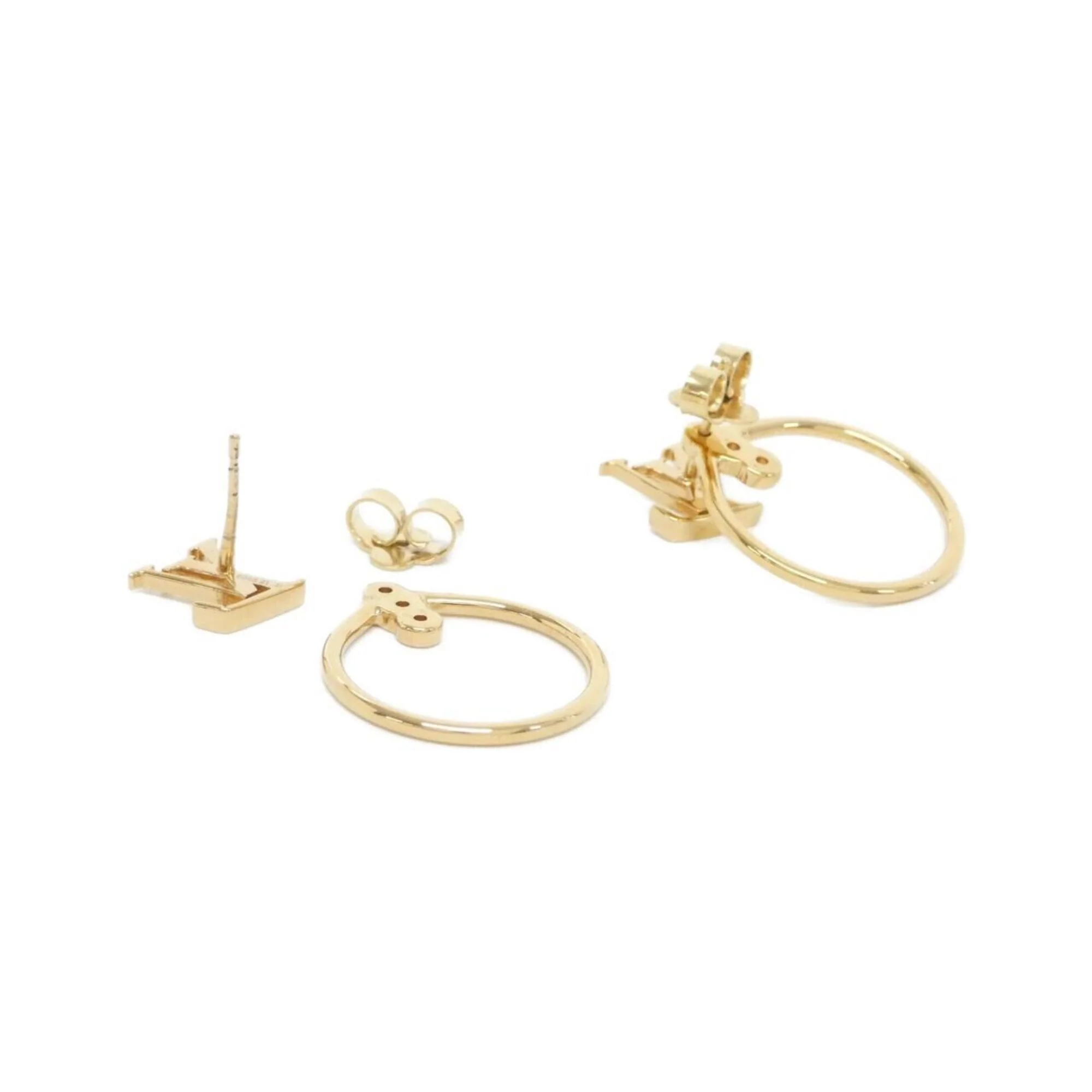 Earrings Gold-Tone Metal - Image 4