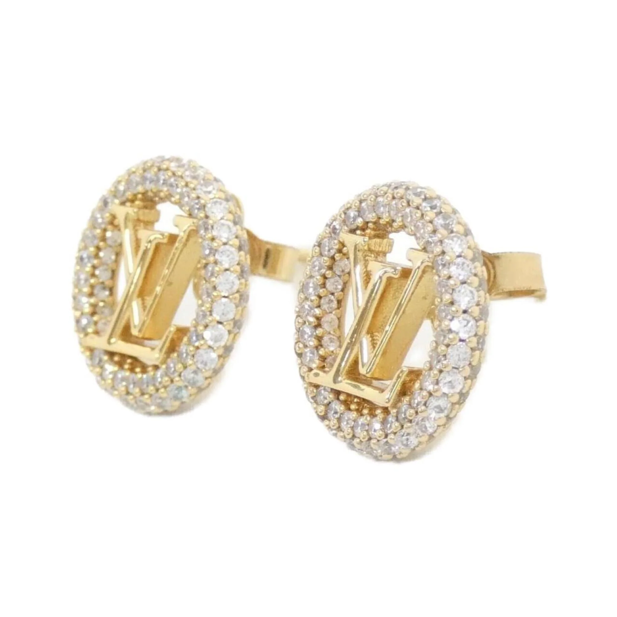 Earrings Gold-Tone Metal - Image 2