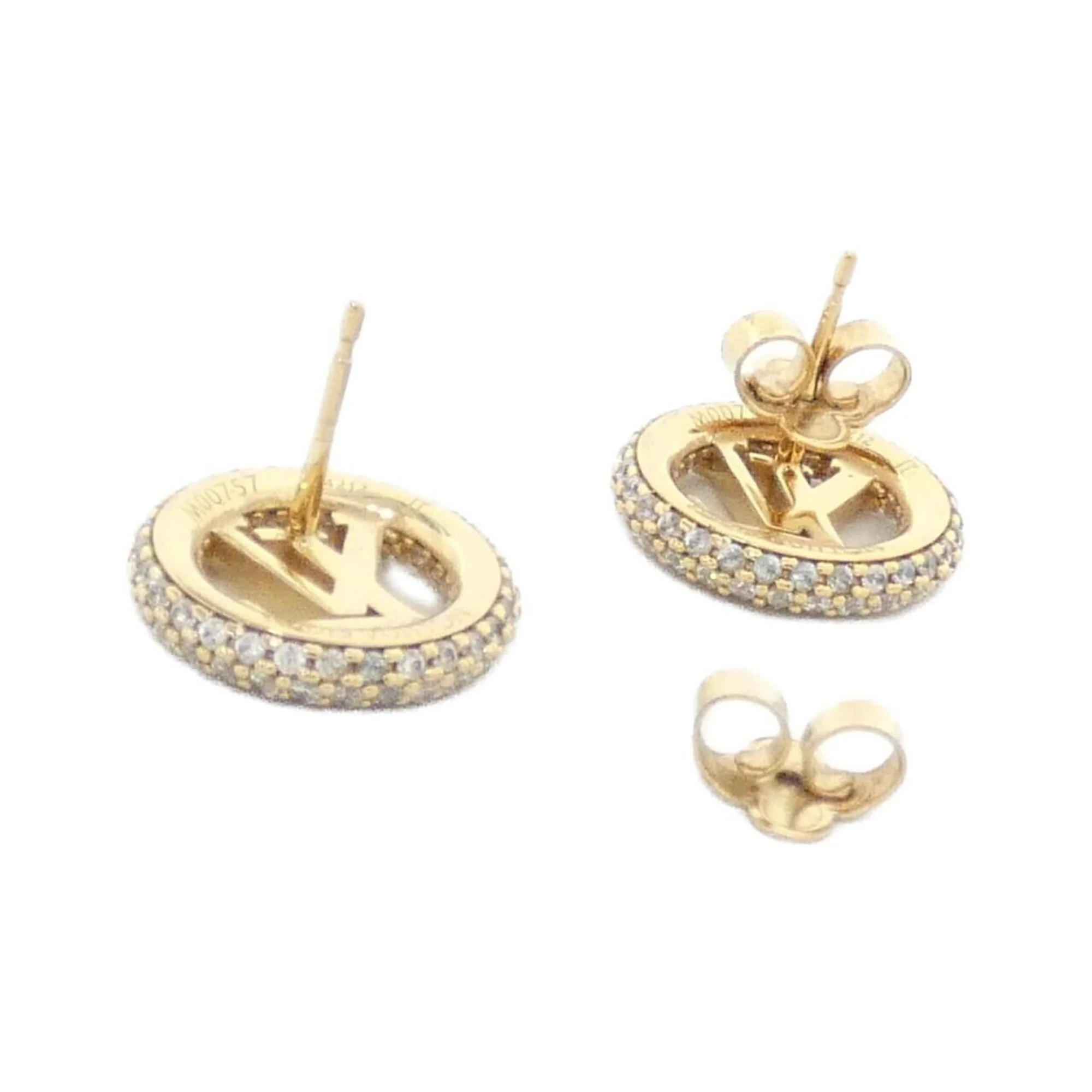 Earrings Gold-Tone Metal - Image 3
