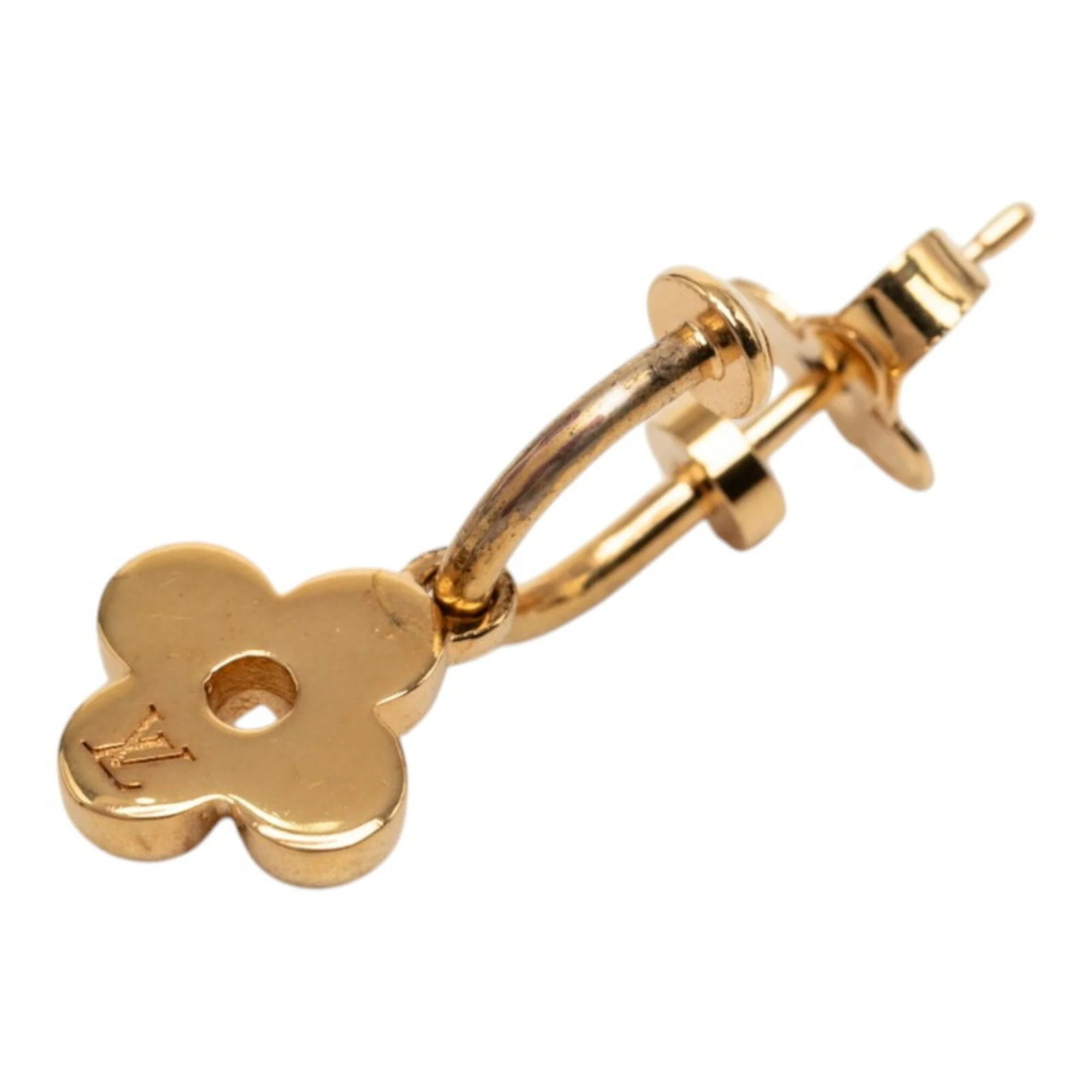 Earrings Gold-Tone Metal - Image 3