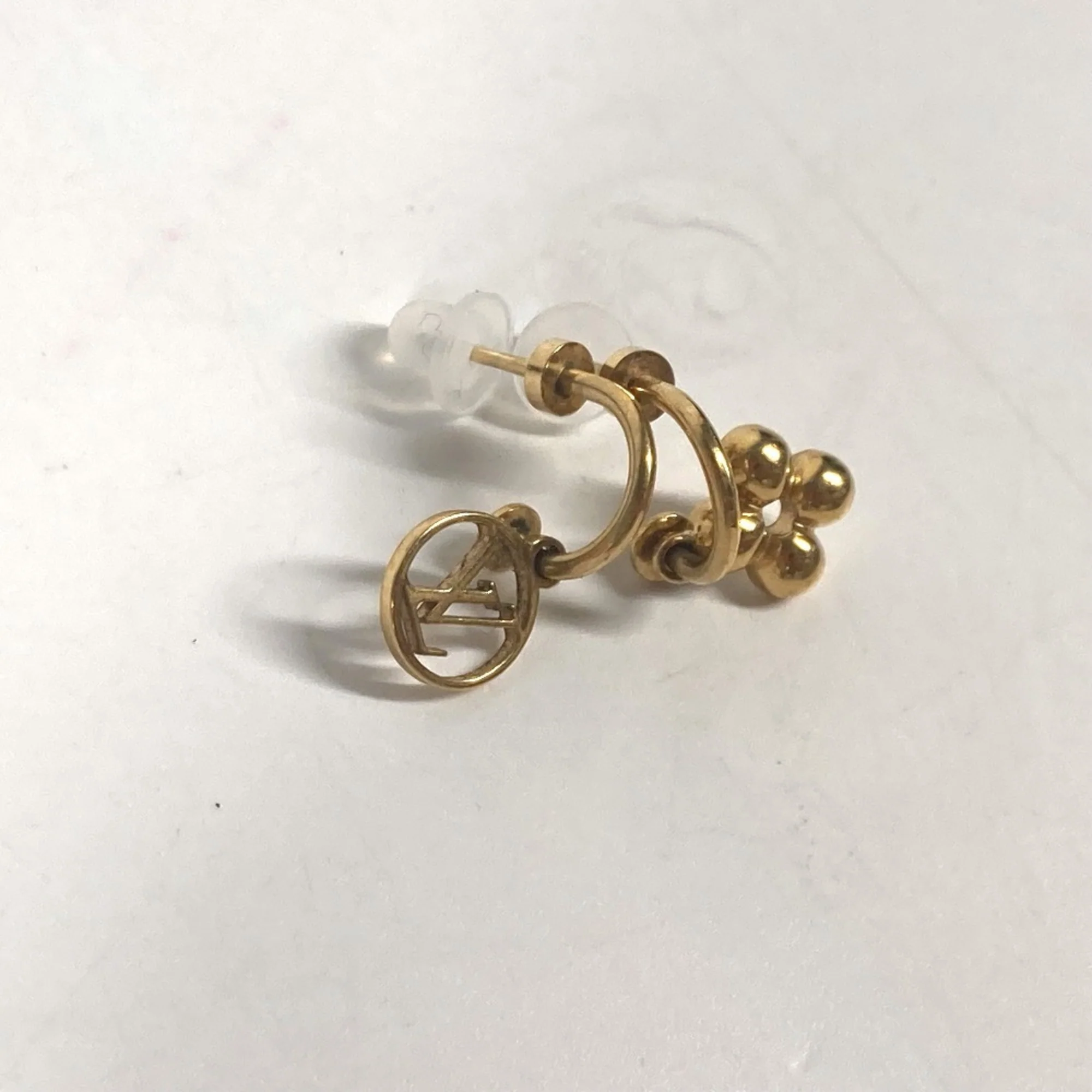 Earrings Gold-Tone Metal - Image 2